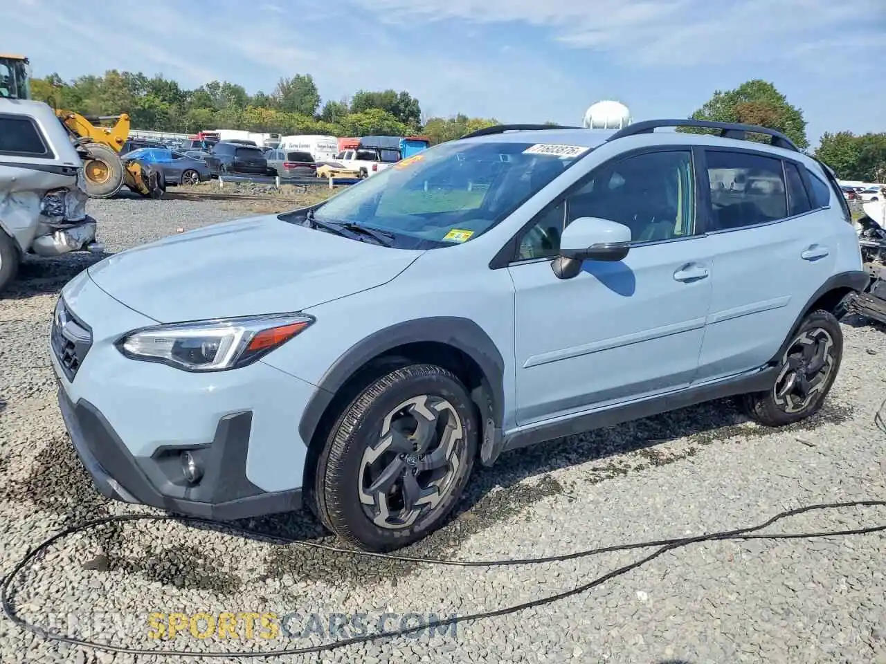 1 Photograph of a damaged car JF2GTHMC1M8354191 SUBARU CROSSTREK 2021