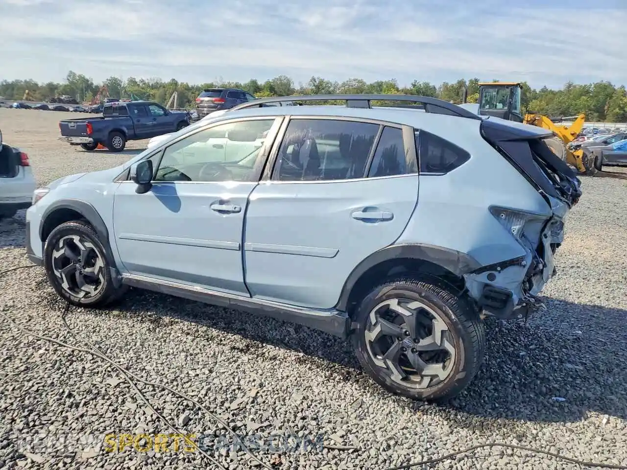 2 Photograph of a damaged car JF2GTHMC1M8354191 SUBARU CROSSTREK 2021