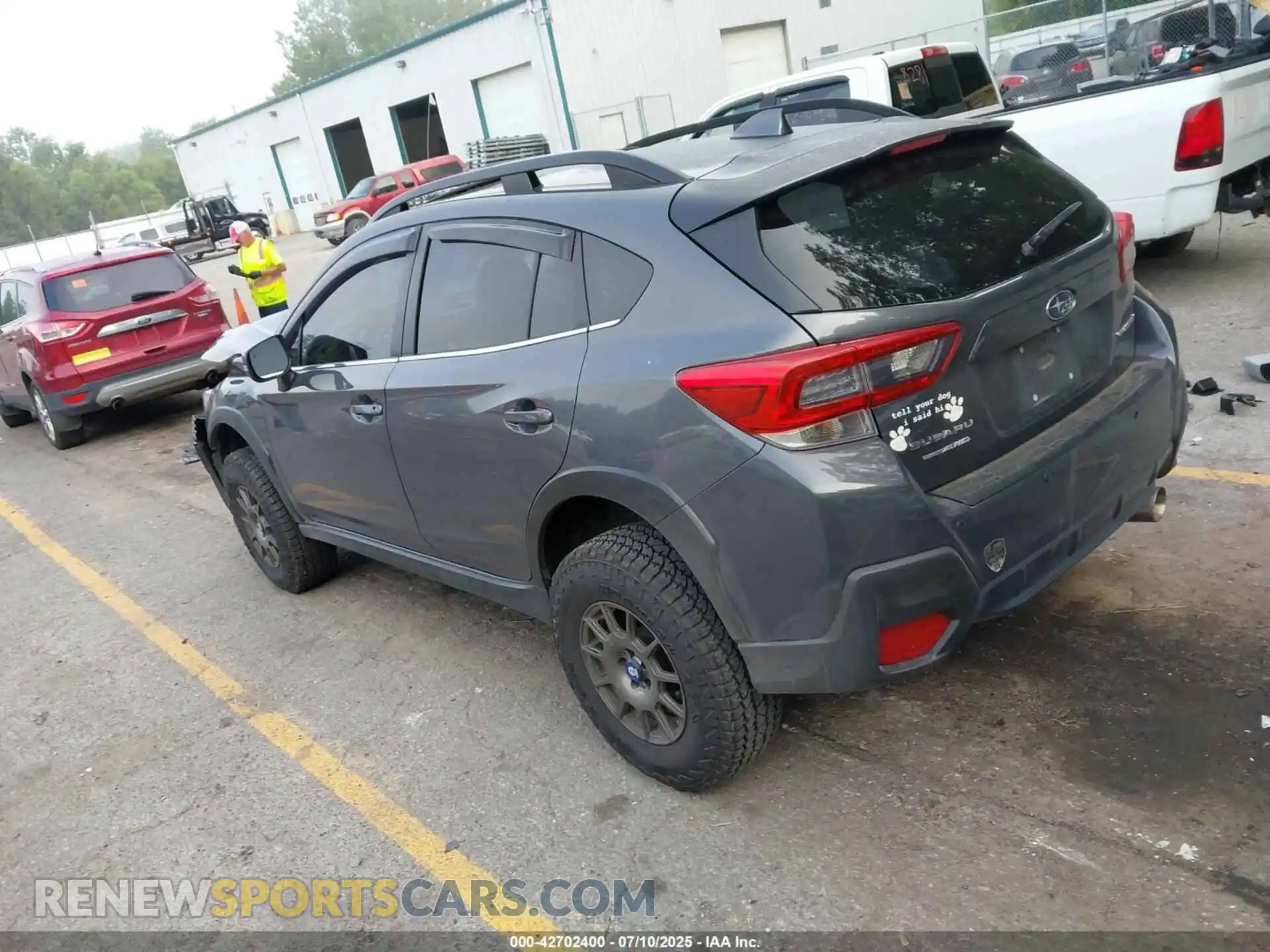 3 Photograph of a damaged car JF2GTHMC1M8681805 SUBARU CROSSTREK 2021