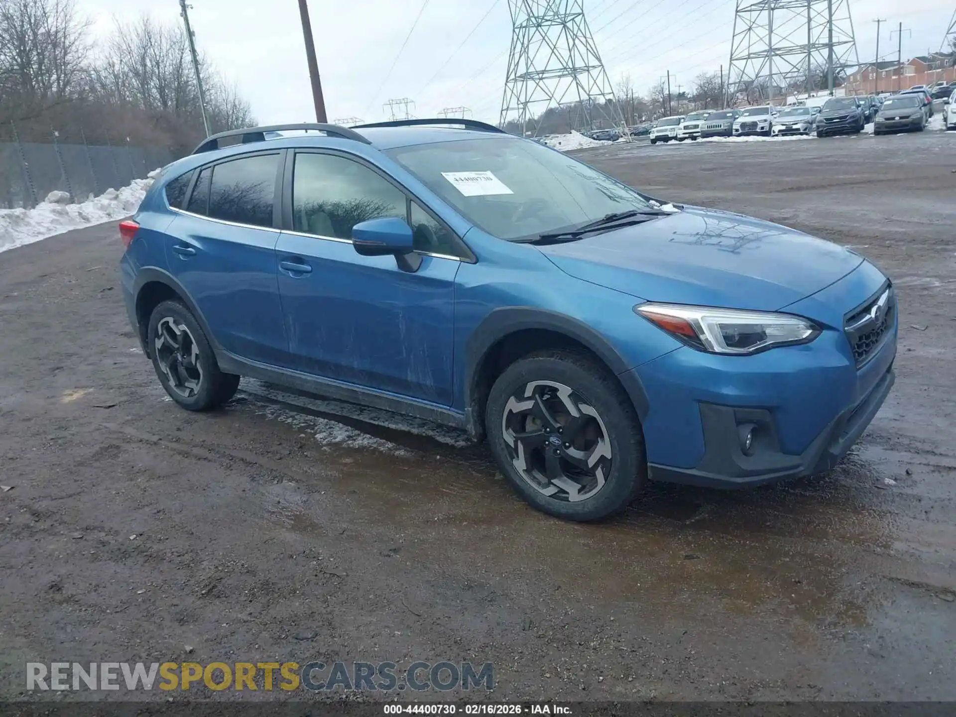 1 Photograph of a damaged car JF2GTHMC1MH261820 SUBARU CROSSTREK 2021