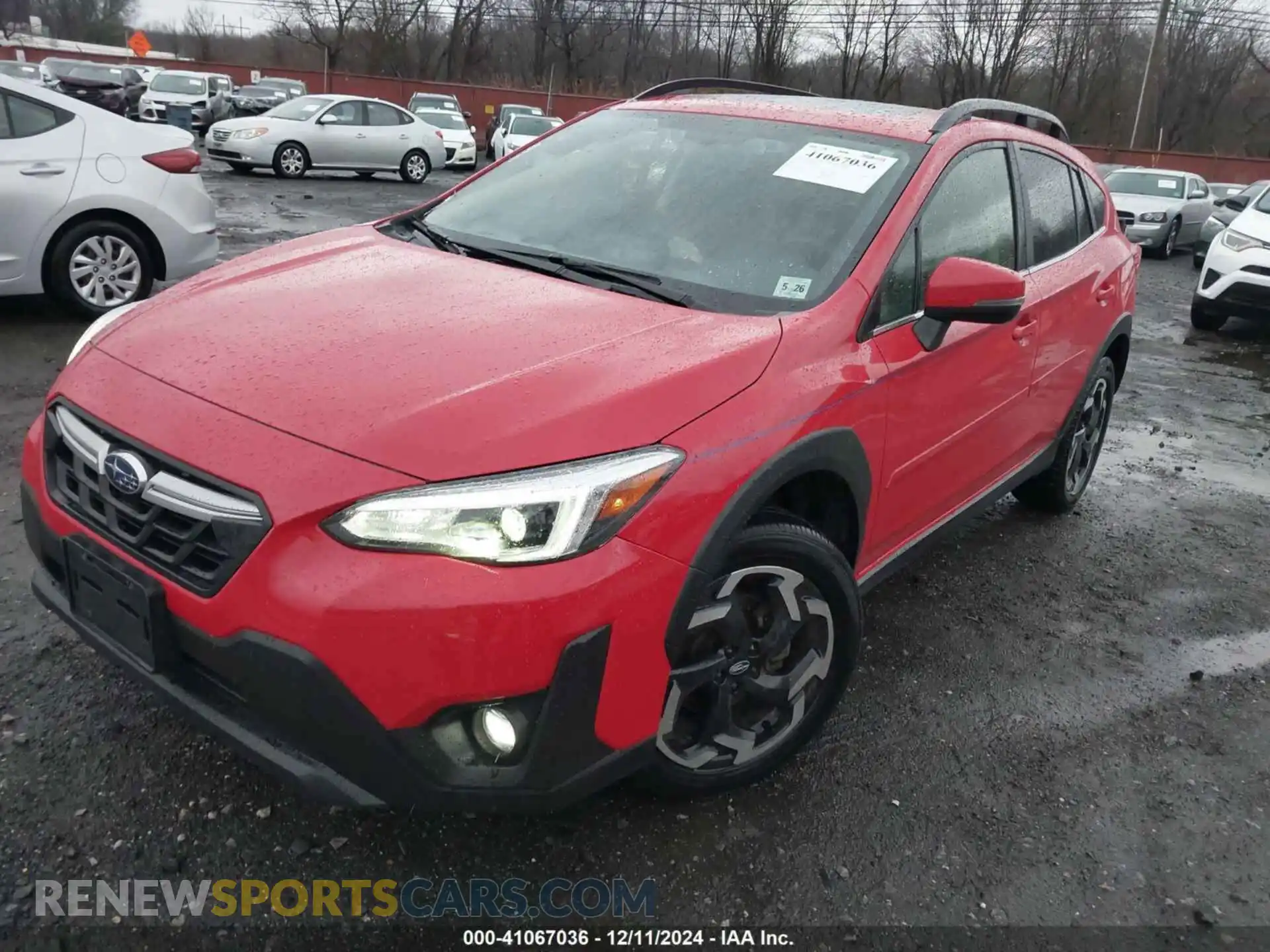 2 Photograph of a damaged car JF2GTHMC1MH306996 SUBARU CROSSTREK 2021