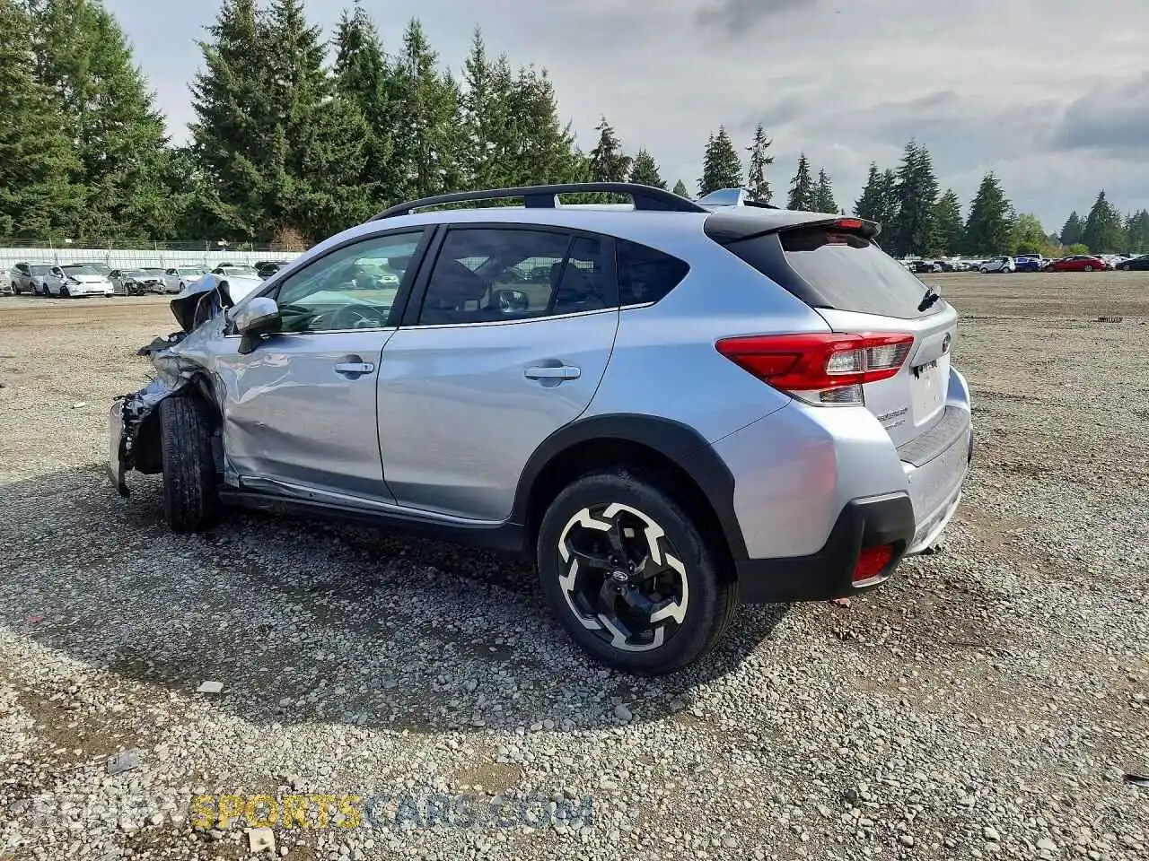 2 Photograph of a damaged car JF2GTHMC1MH351176 SUBARU CROSSTREK 2021