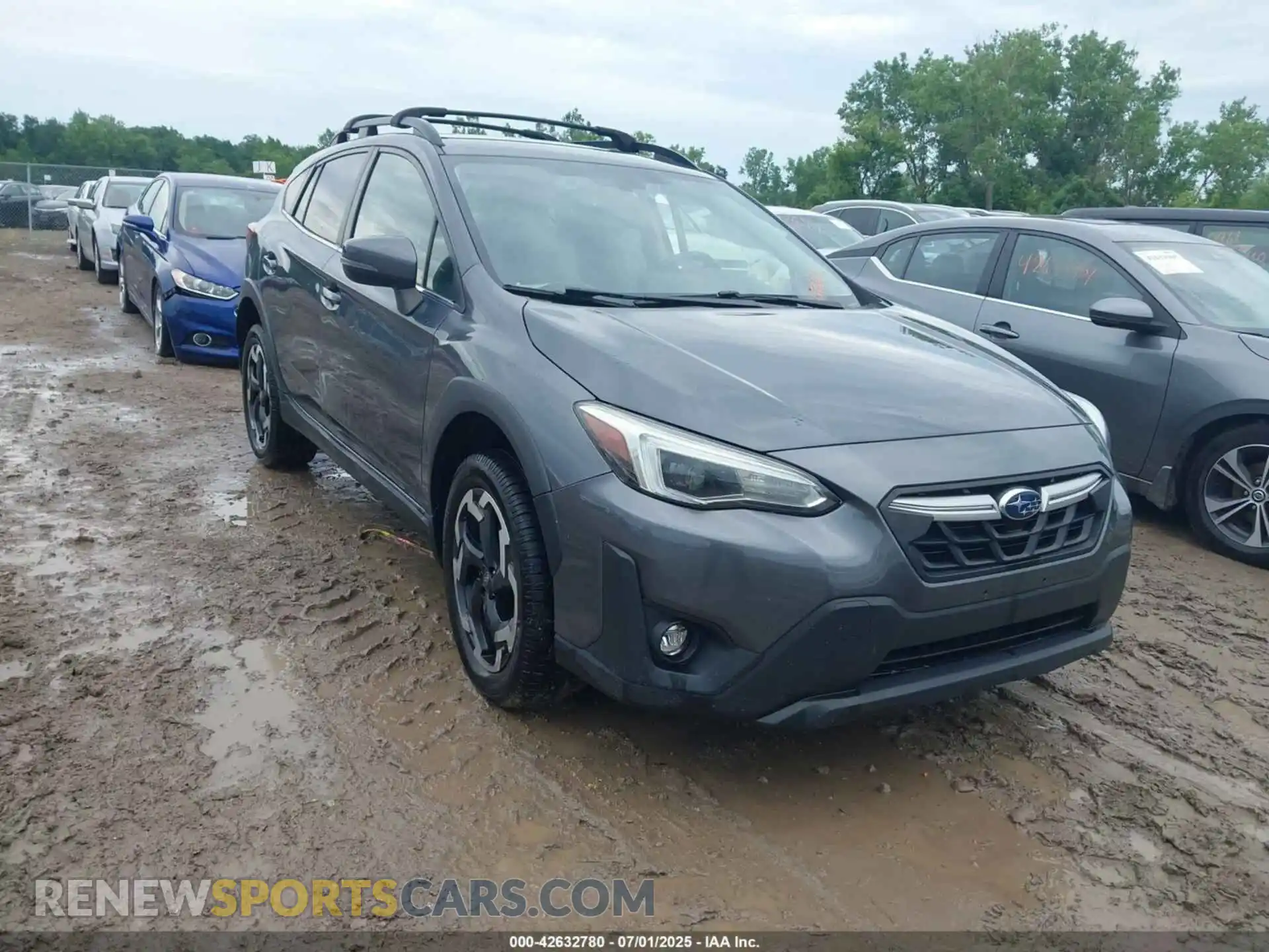 1 Photograph of a damaged car JF2GTHMC1MH667662 SUBARU CROSSTREK 2021
