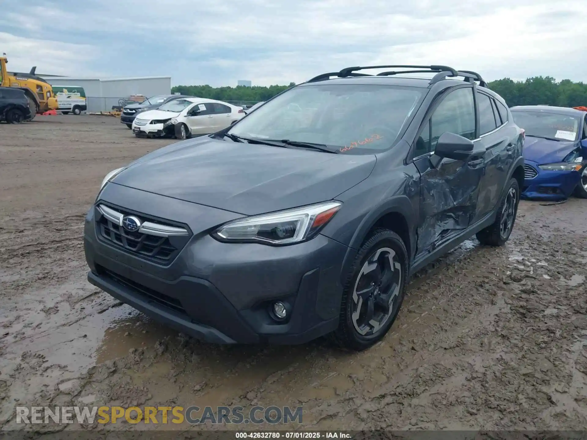 2 Photograph of a damaged car JF2GTHMC1MH667662 SUBARU CROSSTREK 2021