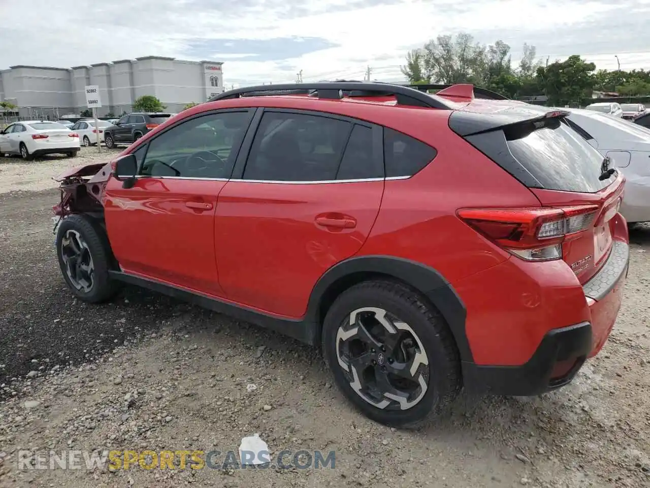 2 Photograph of a damaged car JF2GTHMC2M8315657 SUBARU CROSSTREK 2021