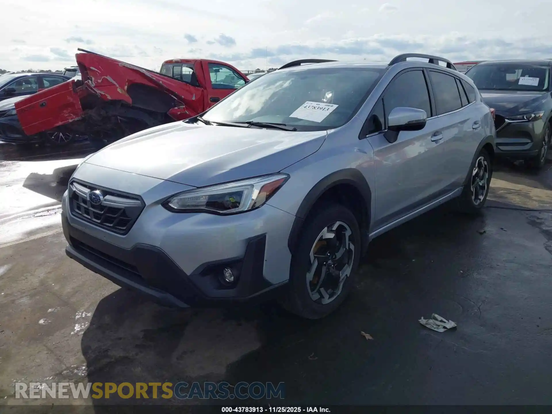 2 Photograph of a damaged car JF2GTHMC2M8679299 SUBARU CROSSTREK 2021