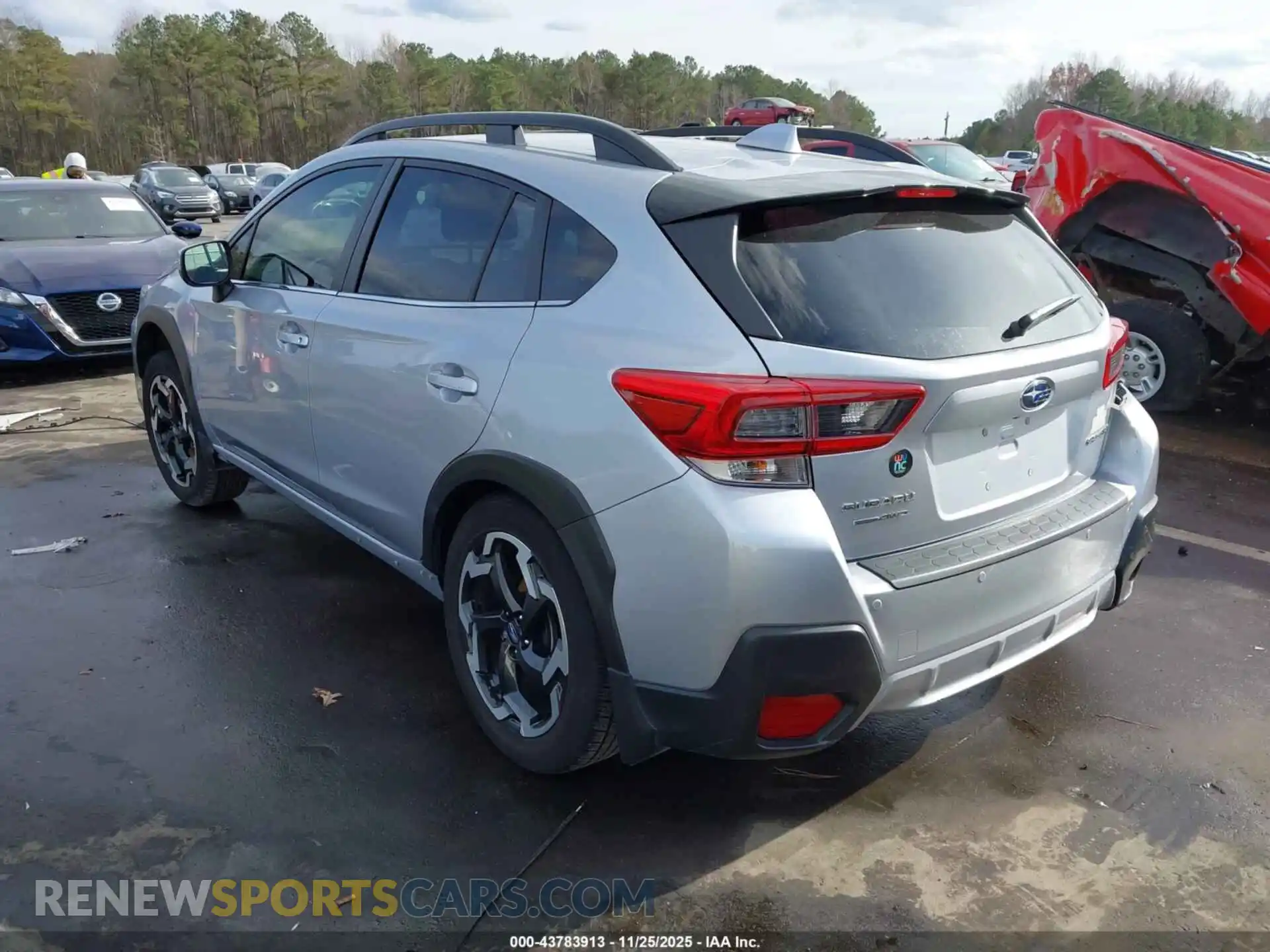 3 Photograph of a damaged car JF2GTHMC2M8679299 SUBARU CROSSTREK 2021