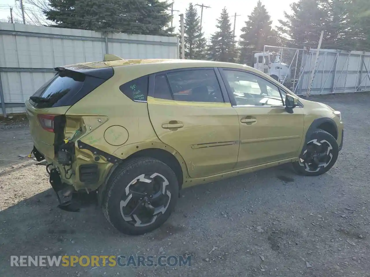3 Photograph of a damaged car JF2GTHMC2MH652846 SUBARU CROSSTREK 2021