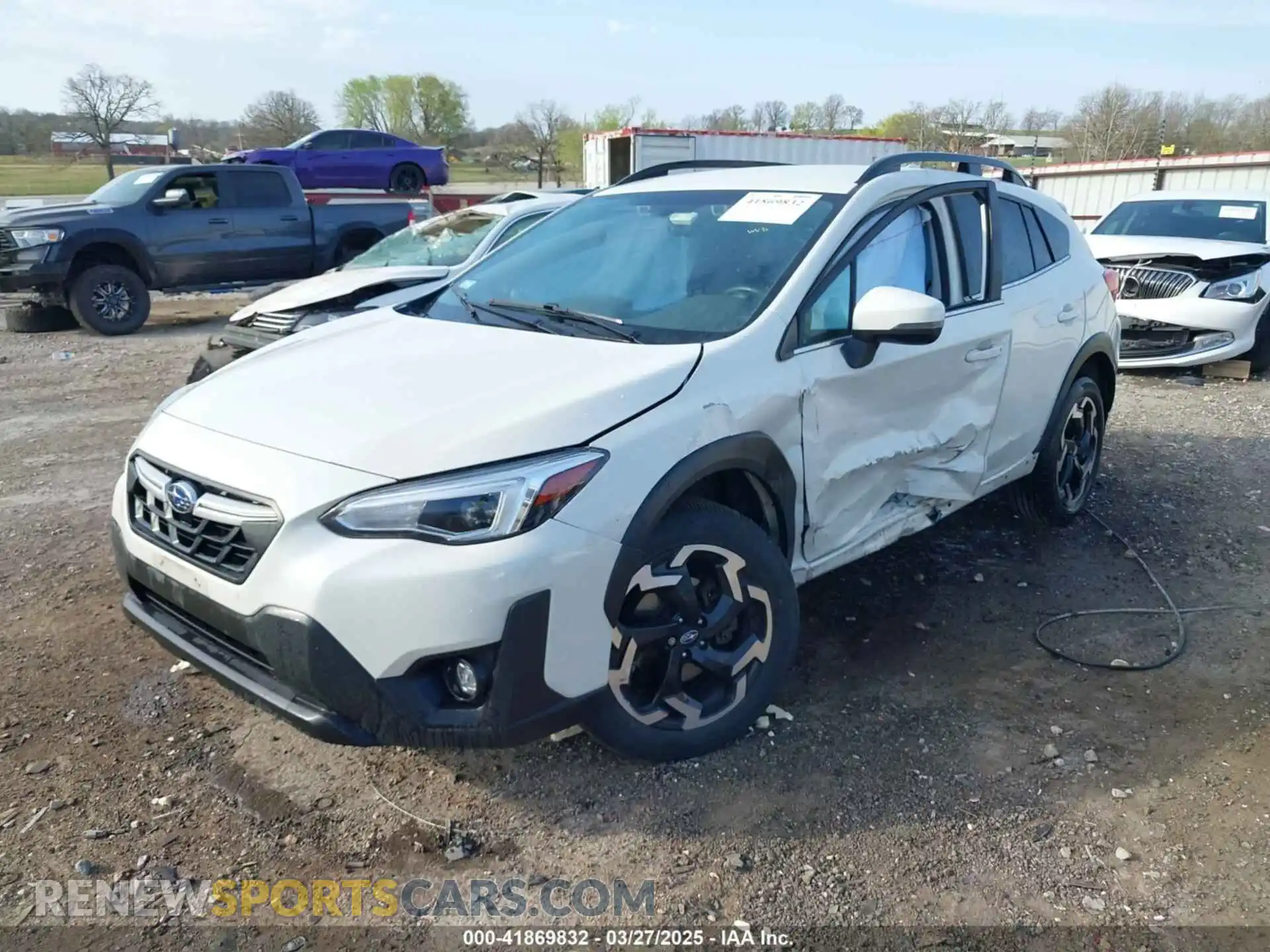 2 Photograph of a damaged car JF2GTHMC3M8230794 SUBARU CROSSTREK 2021