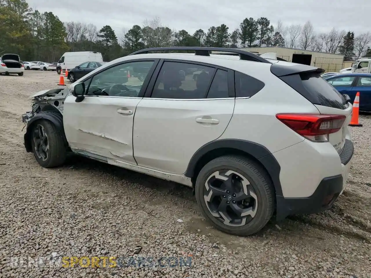 2 Photograph of a damaged car JF2GTHMC3M8232044 SUBARU CROSSTREK 2021