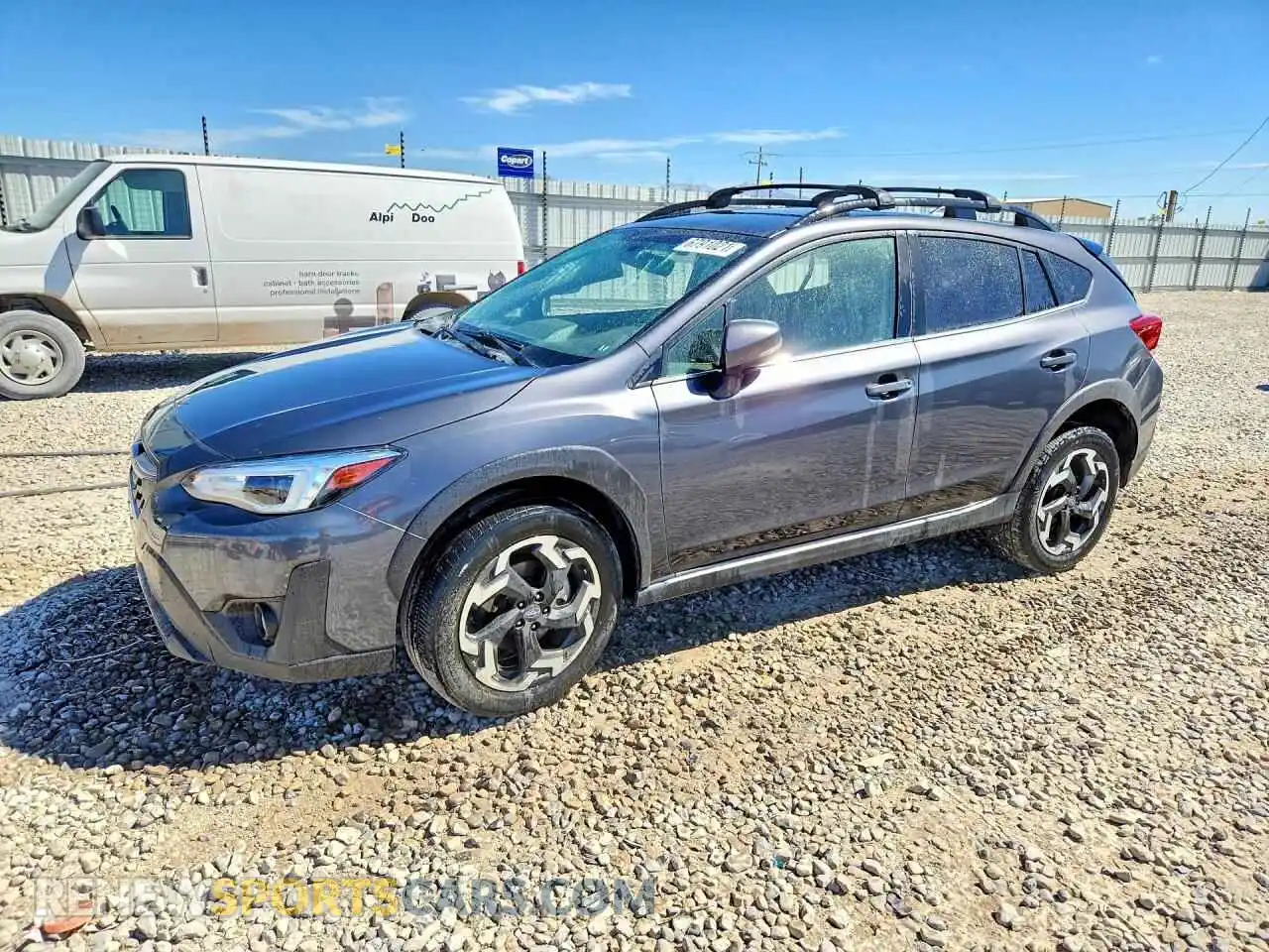 1 Photograph of a damaged car JF2GTHMC3M8360235 SUBARU CROSSTREK 2021