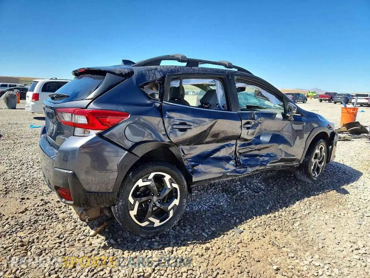 3 Photograph of a damaged car JF2GTHMC3M8360235 SUBARU CROSSTREK 2021