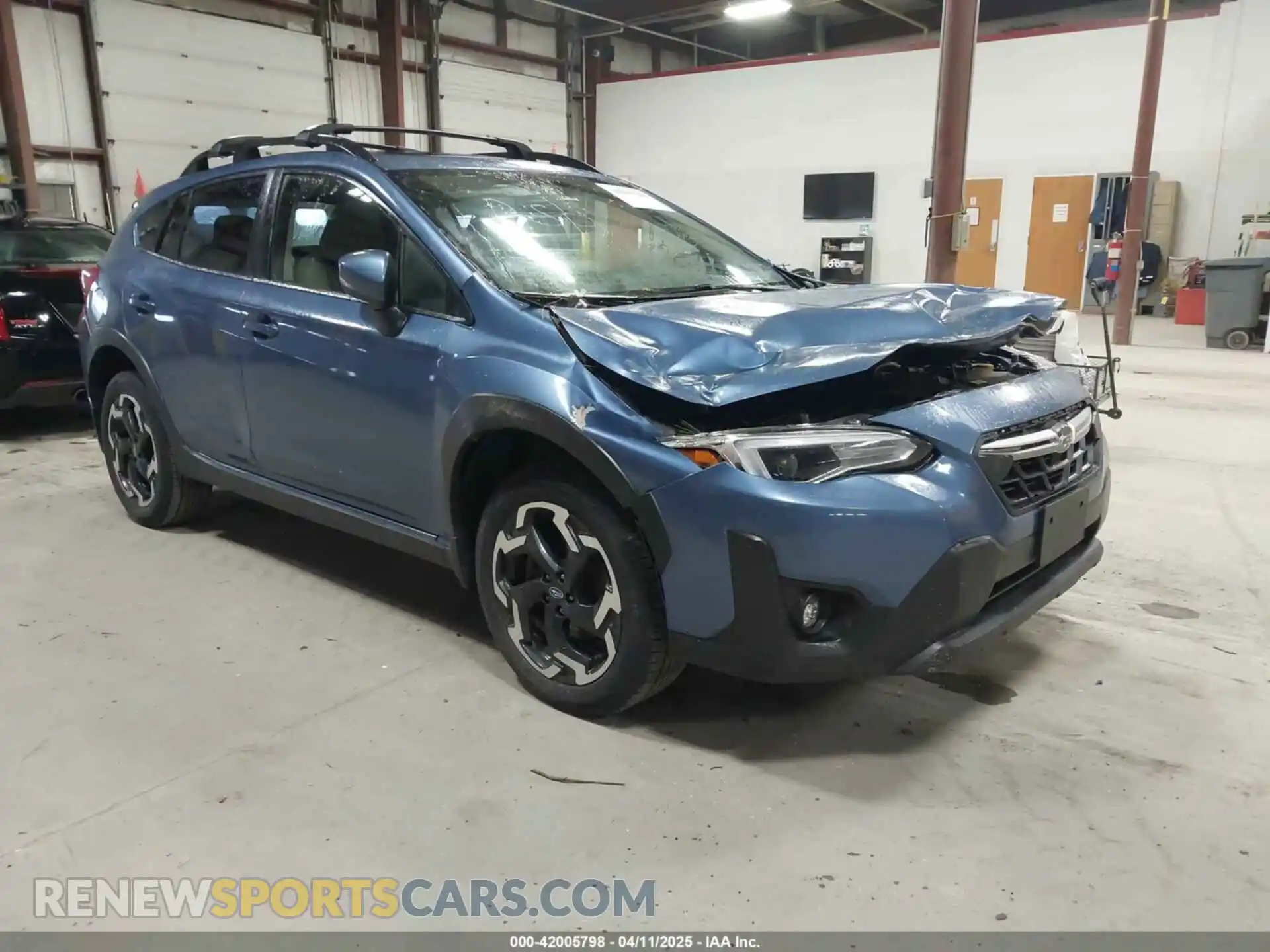 1 Photograph of a damaged car JF2GTHMC3MH253184 SUBARU CROSSTREK 2021