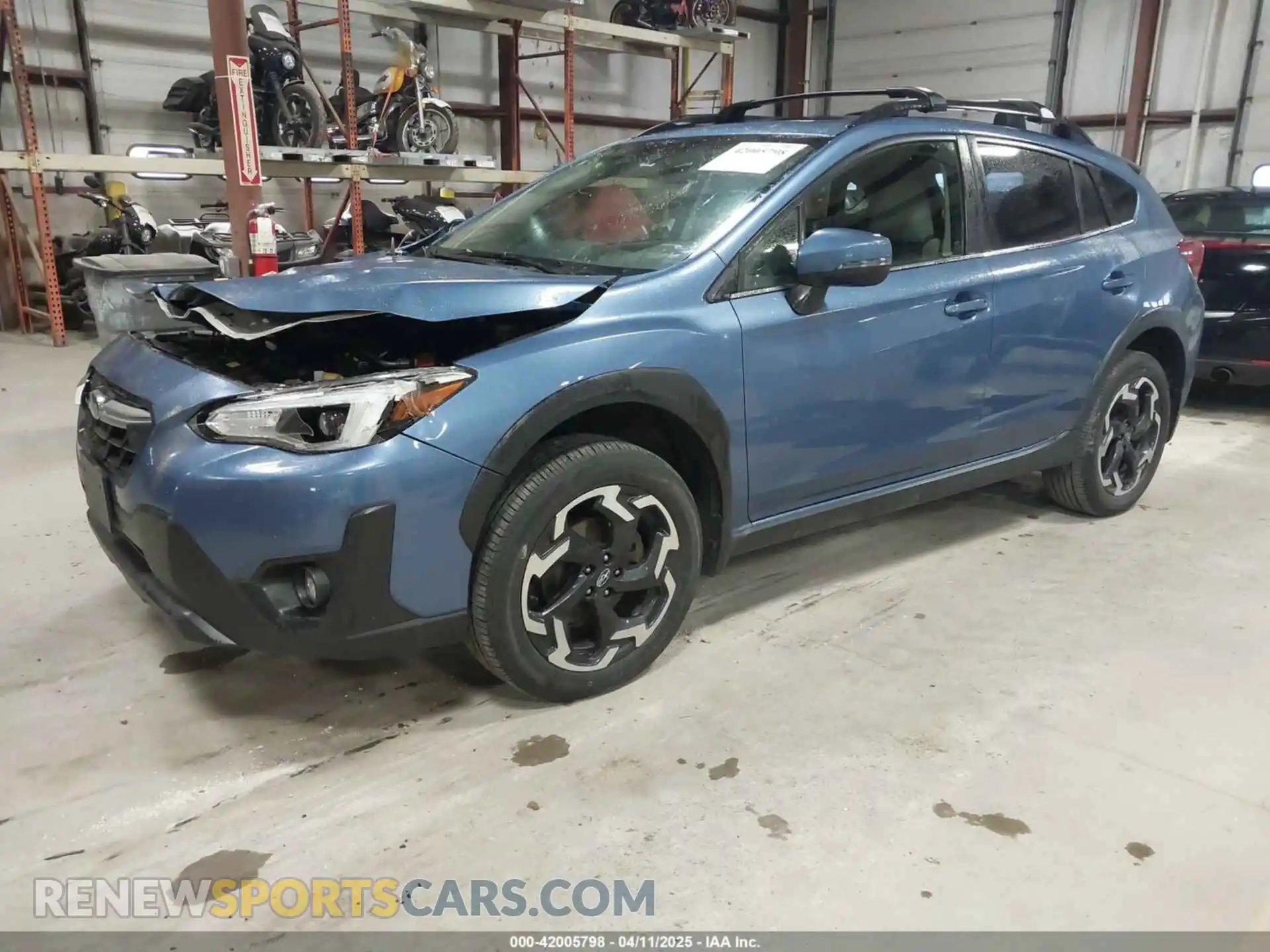 2 Photograph of a damaged car JF2GTHMC3MH253184 SUBARU CROSSTREK 2021