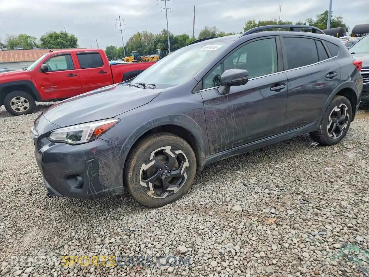 1 Photograph of a damaged car JF2GTHMC3MH301251 SUBARU CROSSTREK 2021