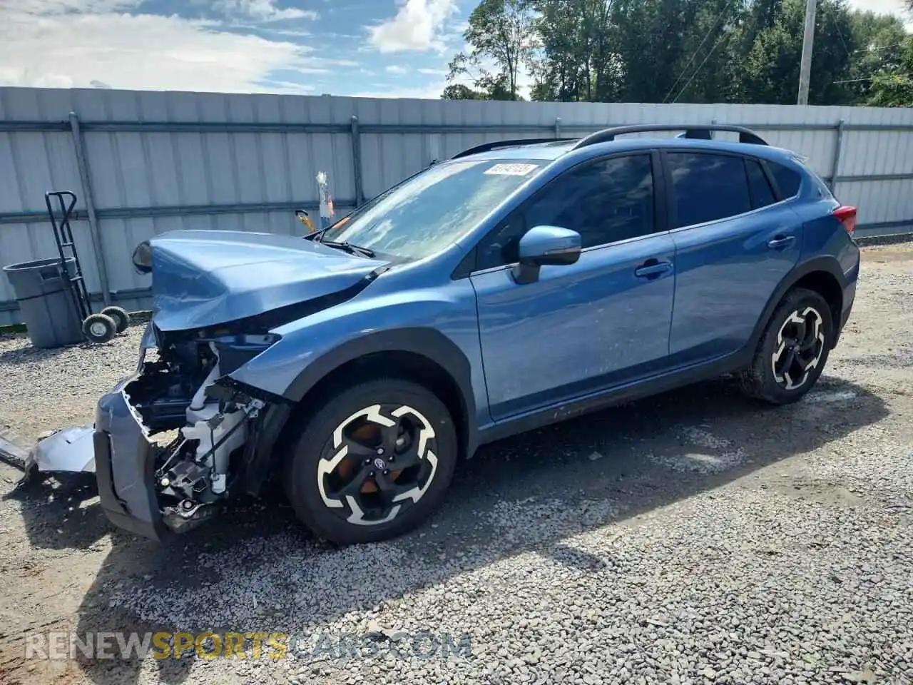 1 fotografías del automóvil dañado JF2GTHMC3MH344245 SUBARU CROSSTREK 2021