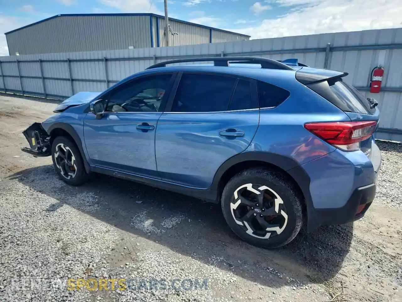 2 fotografías del automóvil dañado JF2GTHMC3MH344245 SUBARU CROSSTREK 2021