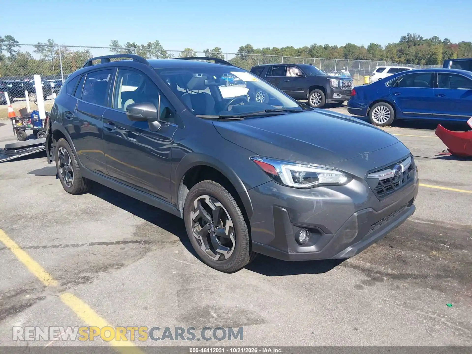1 Photograph of a damaged car JF2GTHMC4M8268194 SUBARU CROSSTREK 2021