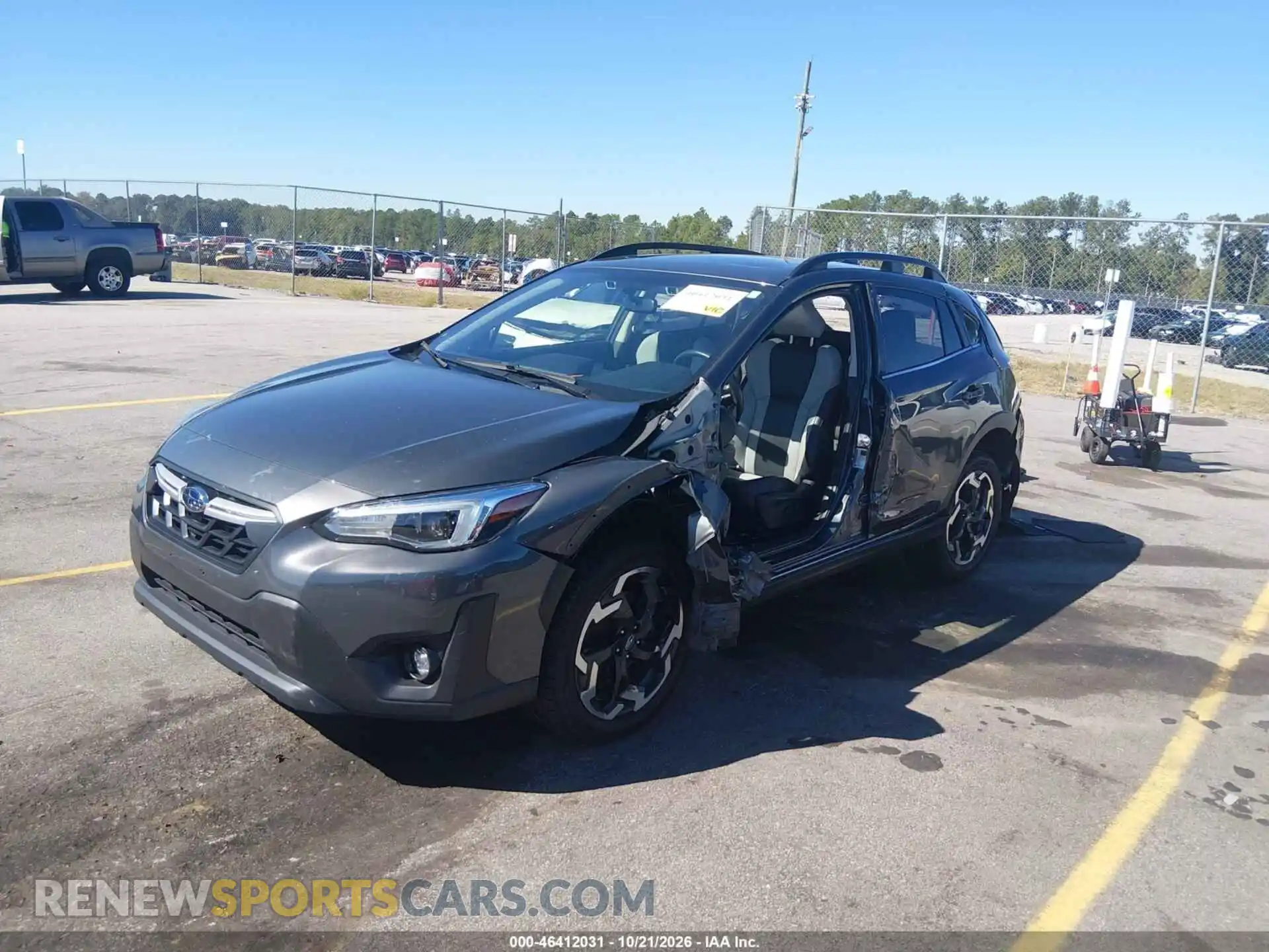 2 Photograph of a damaged car JF2GTHMC4M8268194 SUBARU CROSSTREK 2021