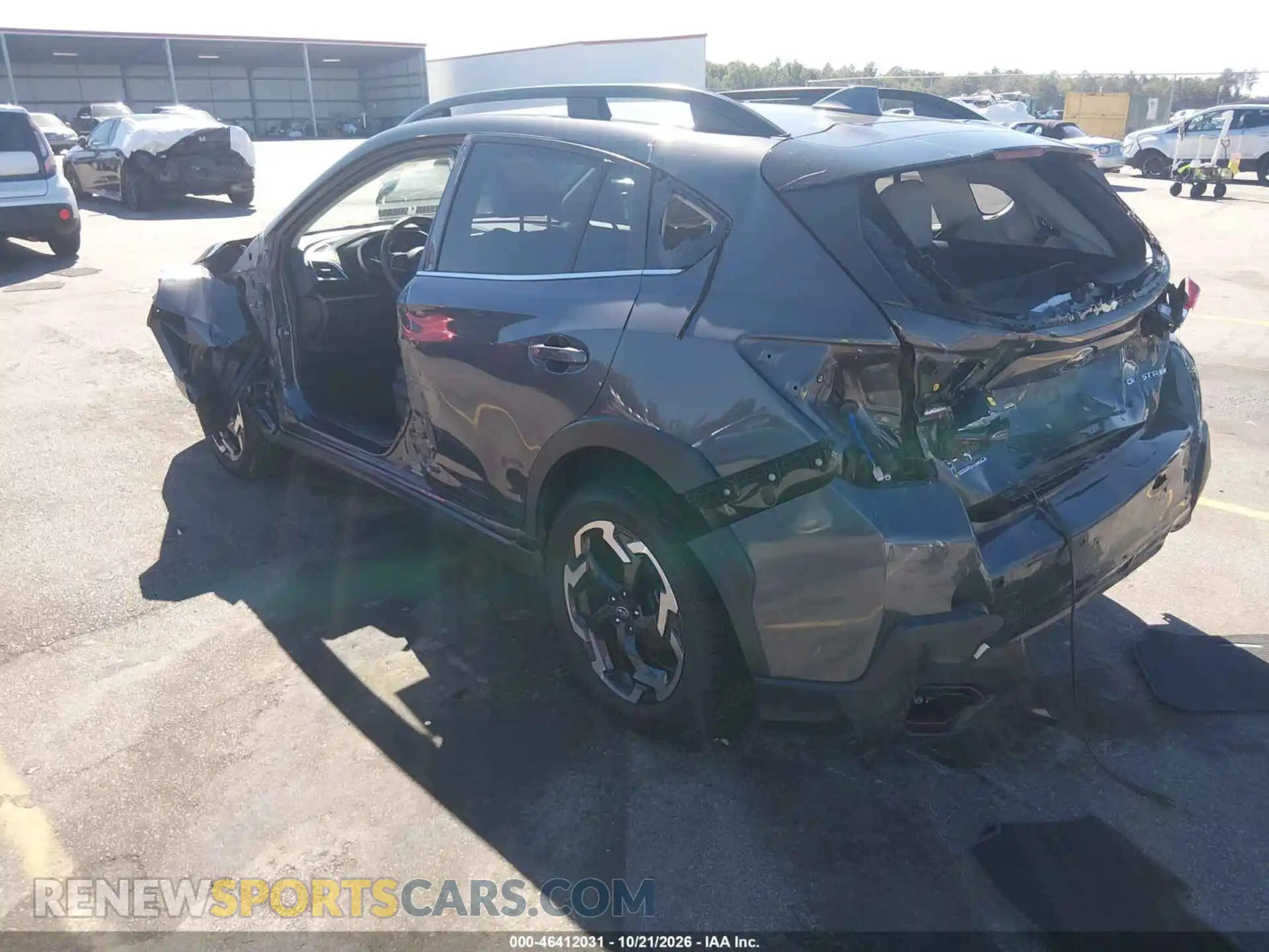 3 Photograph of a damaged car JF2GTHMC4M8268194 SUBARU CROSSTREK 2021