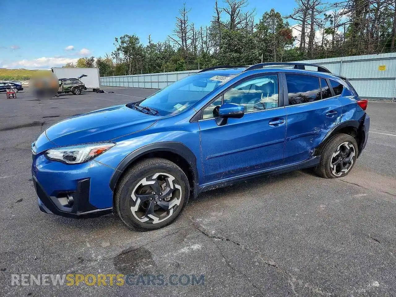 1 Photograph of a damaged car JF2GTHMC4MH659832 SUBARU CROSSTREK 2021