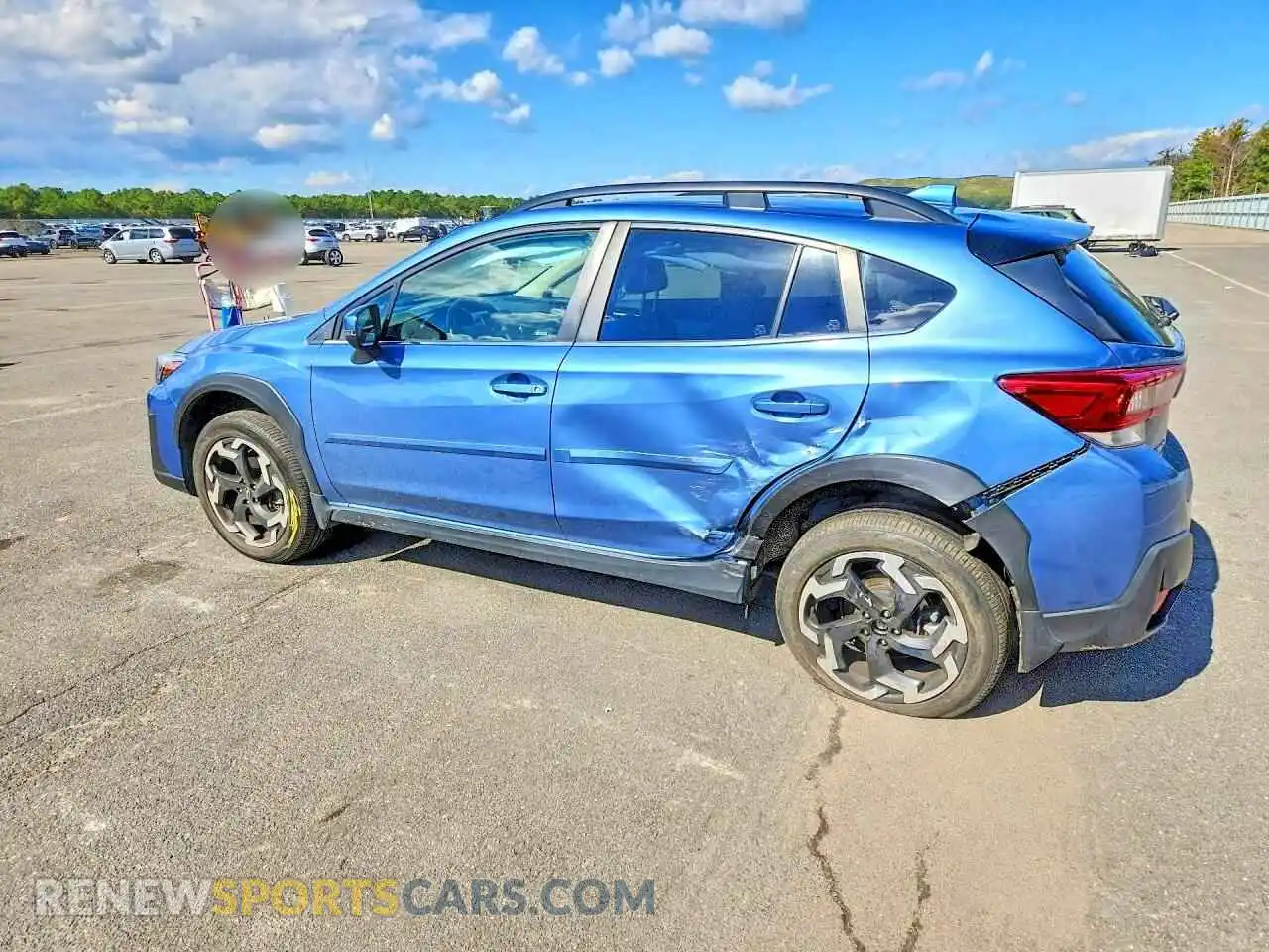 2 Photograph of a damaged car JF2GTHMC4MH659832 SUBARU CROSSTREK 2021