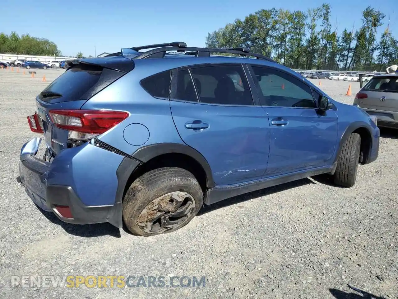 3 Photograph of a damaged car JF2GTHMC4MH667350 SUBARU CROSSTREK 2021
