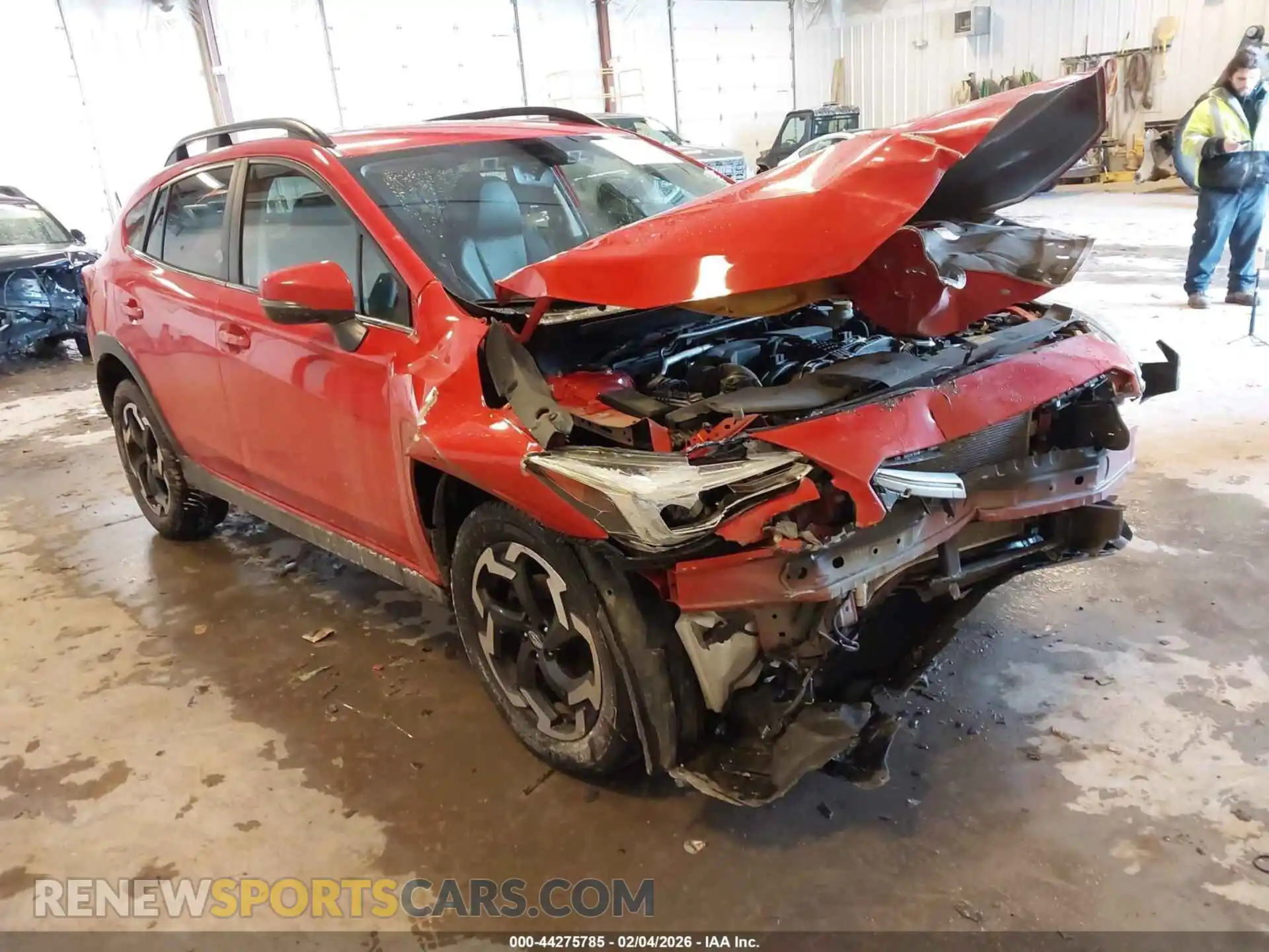 1 fotografías del automóvil dañado JF2GTHMC4MH671995 SUBARU CROSSTREK 2021