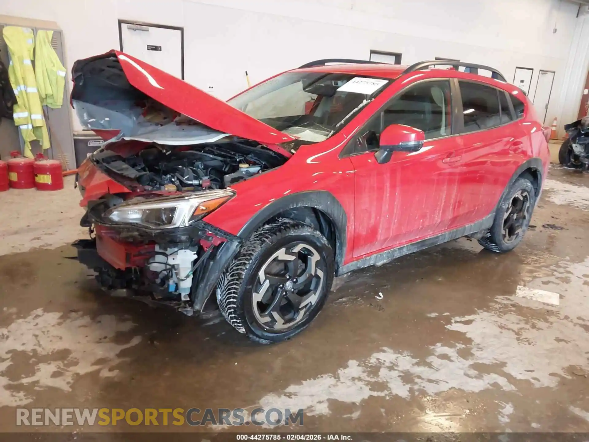 2 fotografías del automóvil dañado JF2GTHMC4MH671995 SUBARU CROSSTREK 2021