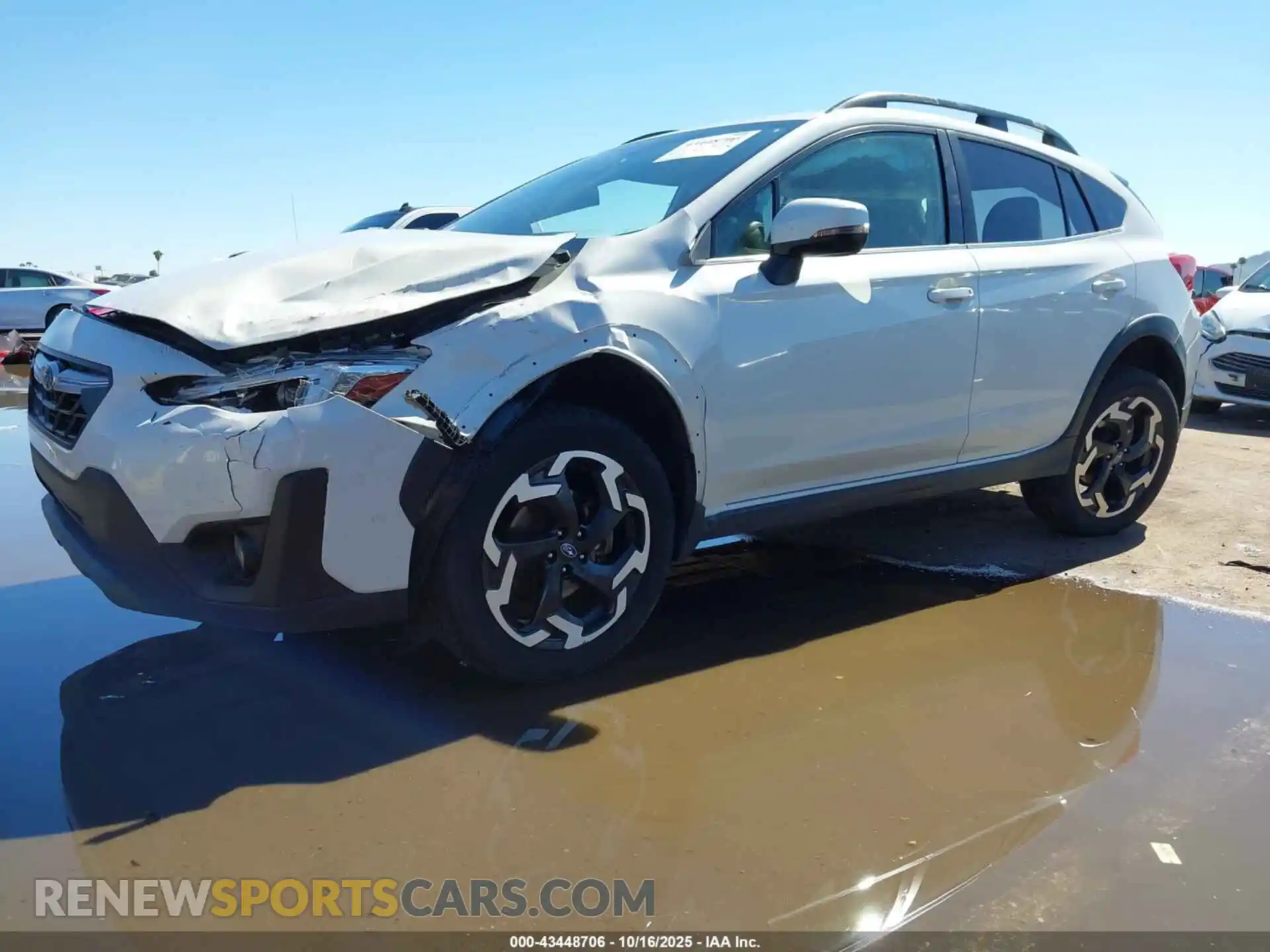 2 Photograph of a damaged car JF2GTHMC5M8372452 SUBARU CROSSTREK 2021