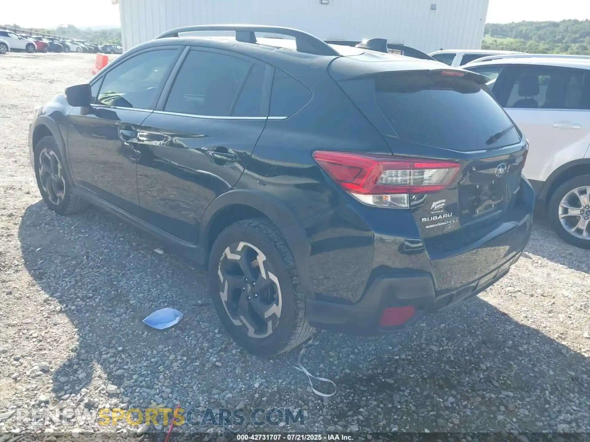 3 fotografías del automóvil dañado JF2GTHMC5M8662173 SUBARU CROSSTREK 2021