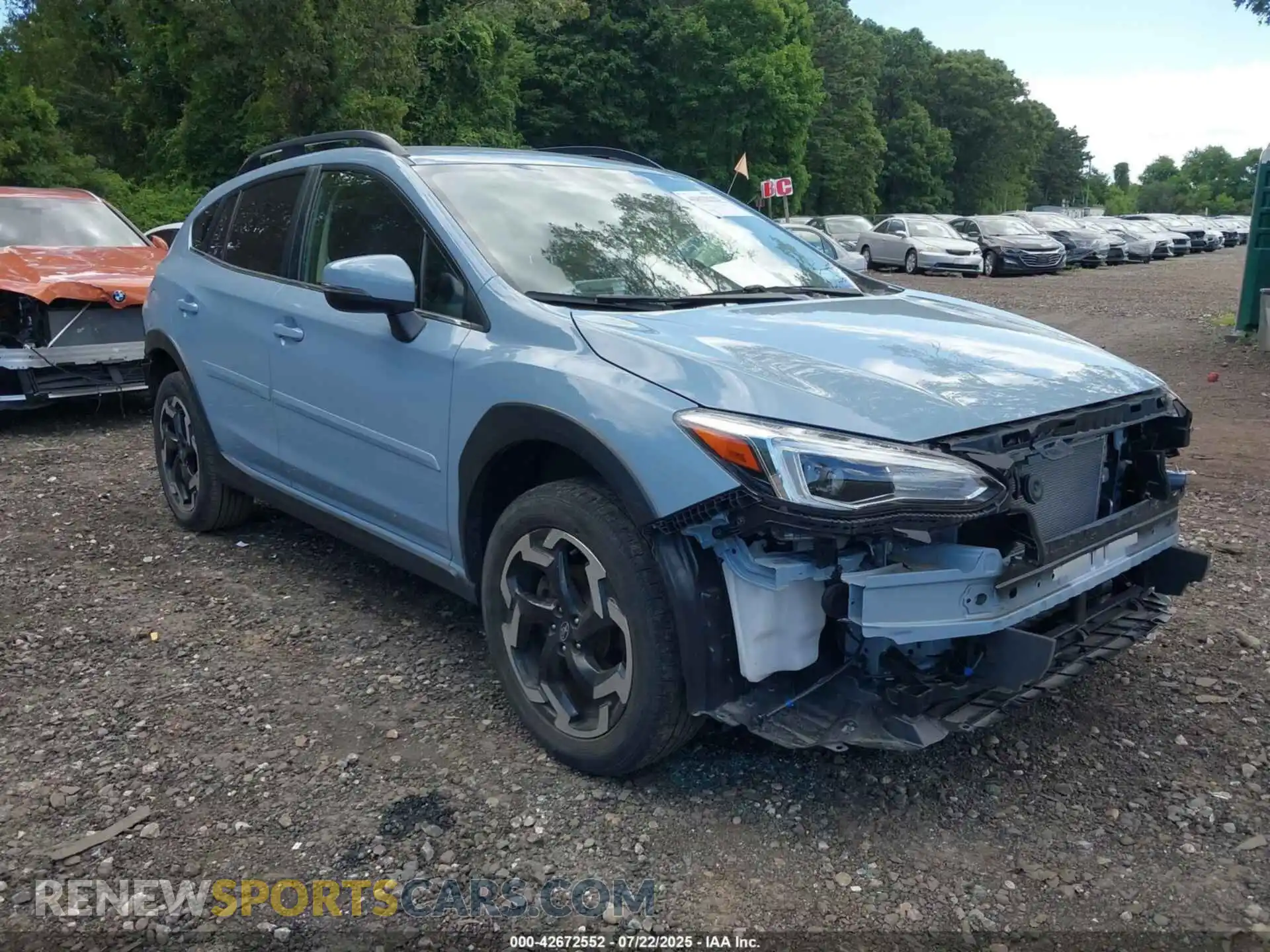 1 Фотография поврежденного автомобиля JF2GTHMC5M8679197 SUBARU CROSSTREK 2021