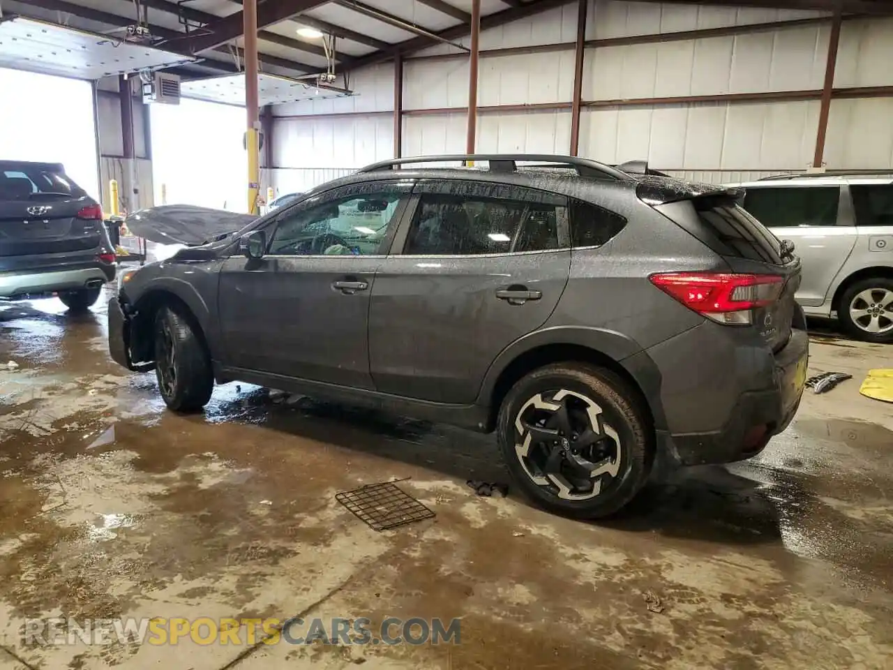 2 Photograph of a damaged car JF2GTHMC5MH202138 SUBARU CROSSTREK 2021