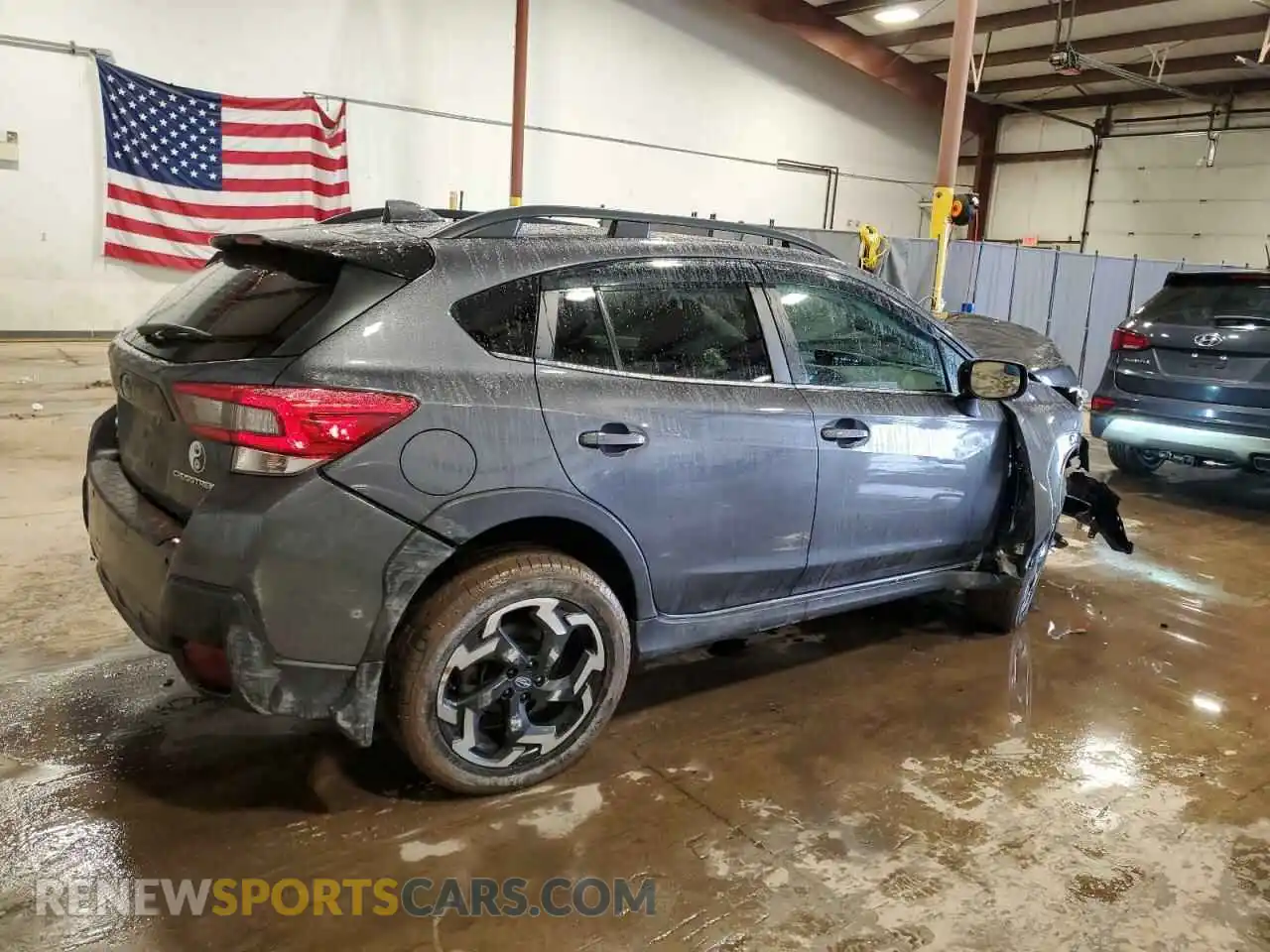 3 Photograph of a damaged car JF2GTHMC5MH202138 SUBARU CROSSTREK 2021