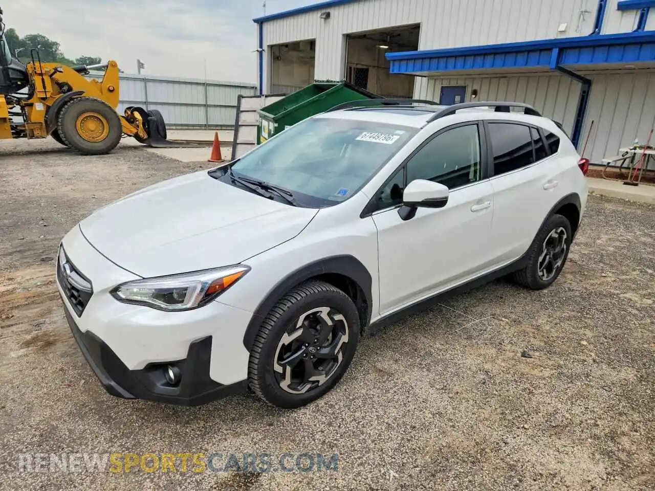 1 Photograph of a damaged car JF2GTHMC5MH352122 SUBARU CROSSTREK 2021