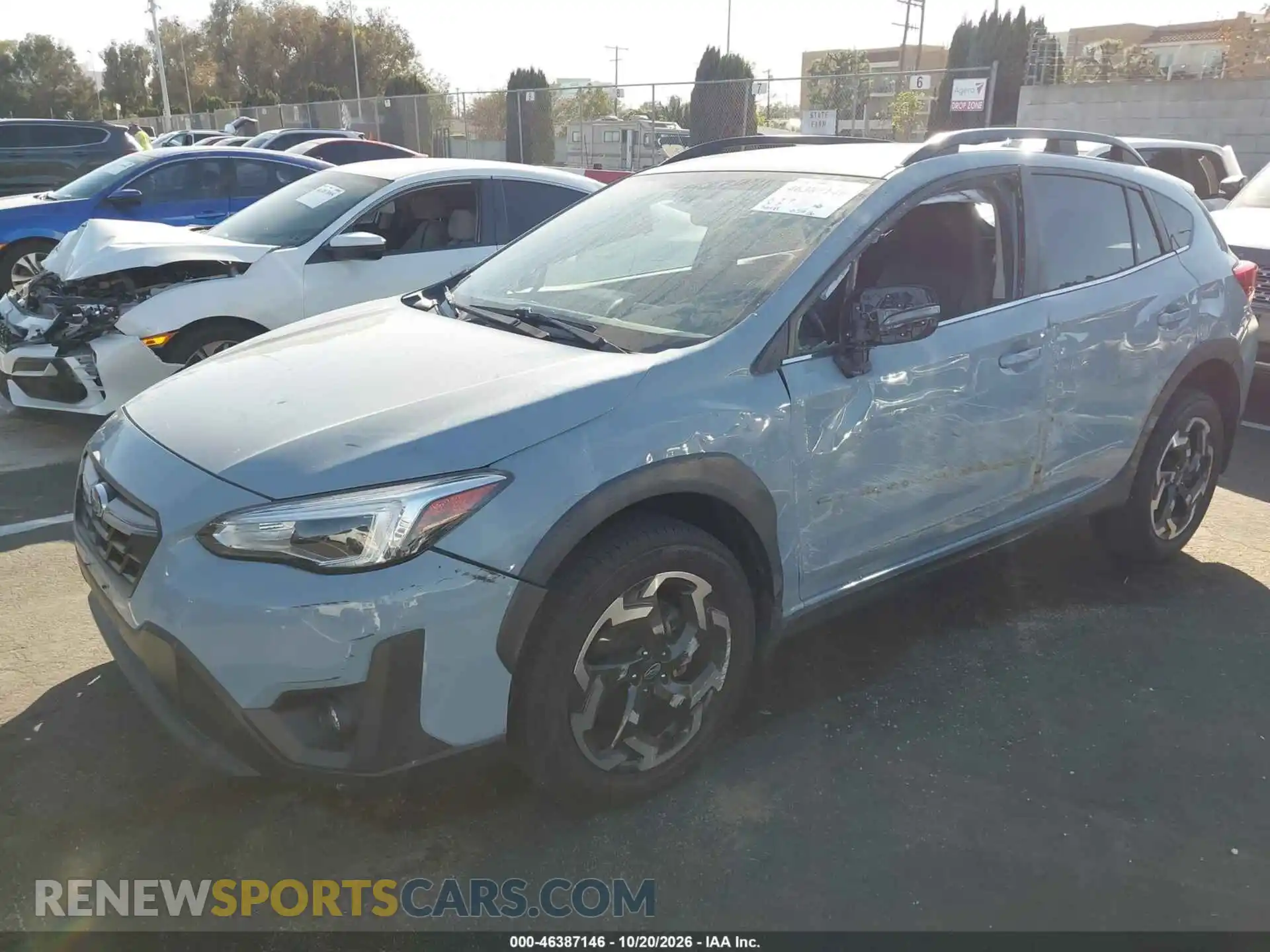 2 Photograph of a damaged car JF2GTHMC6M8222897 SUBARU CROSSTREK 2021