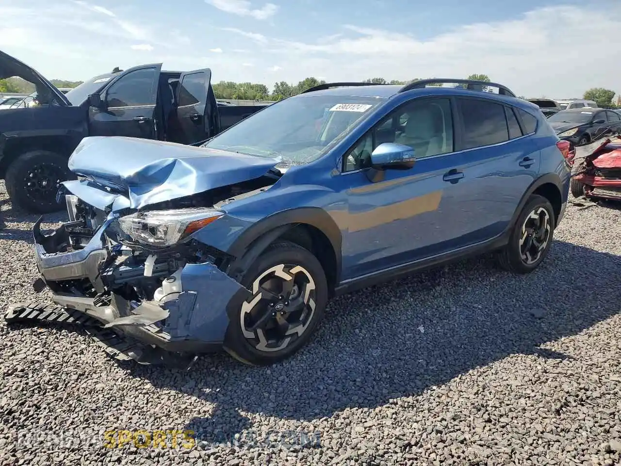 1 Фотография поврежденного автомобиля JF2GTHMC6MH671271 SUBARU CROSSTREK 2021