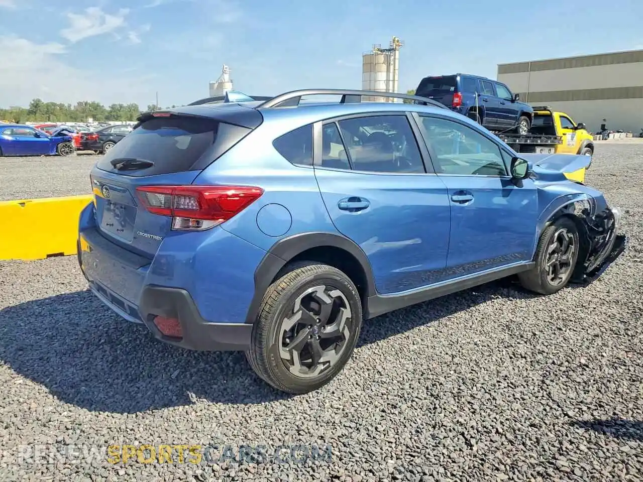 3 Фотография поврежденного автомобиля JF2GTHMC6MH671271 SUBARU CROSSTREK 2021
