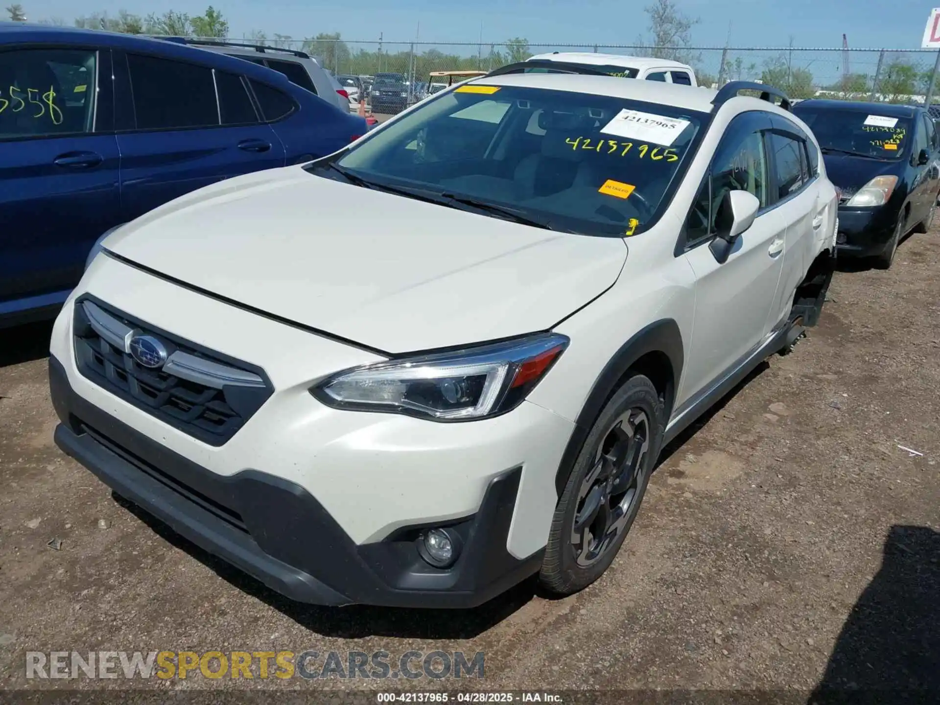 2 Photograph of a damaged car JF2GTHMC7M8240647 SUBARU CROSSTREK 2021