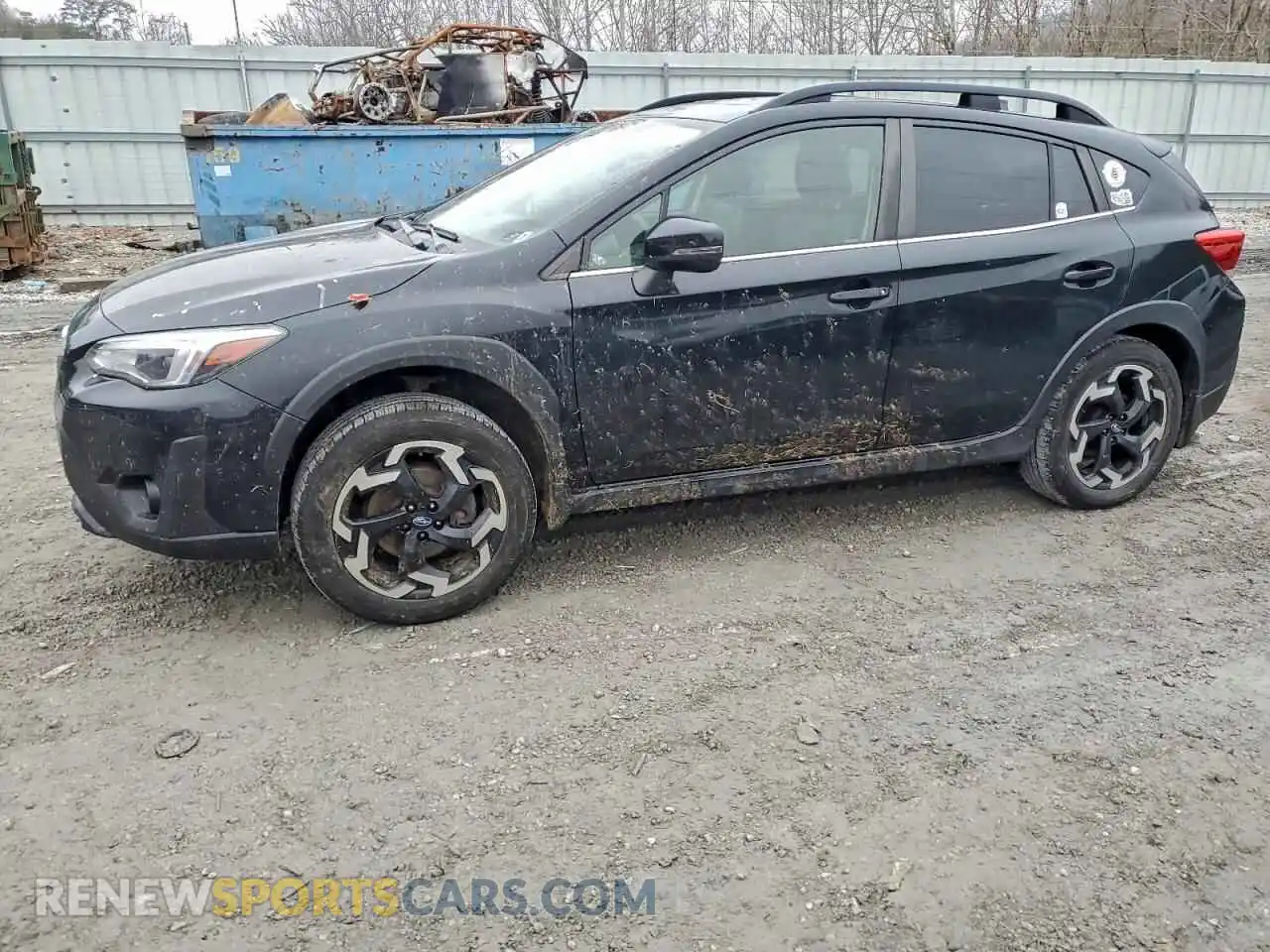 1 Photograph of a damaged car JF2GTHMC7M8257366 SUBARU CROSSTREK 2021
