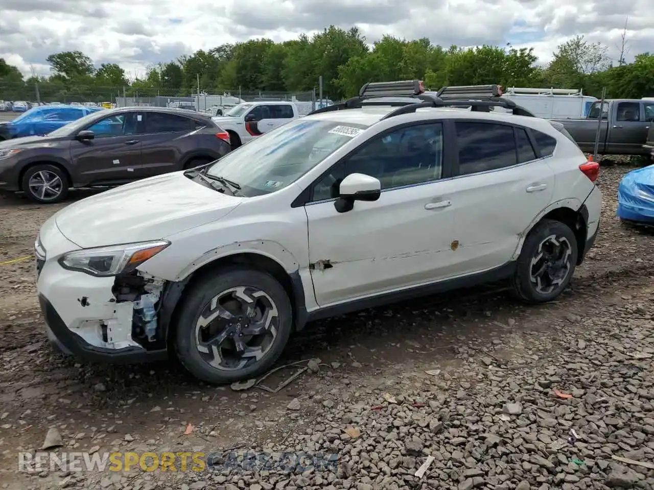 1 Фотография поврежденного автомобиля JF2GTHMC7M8258713 SUBARU CROSSTREK 2021