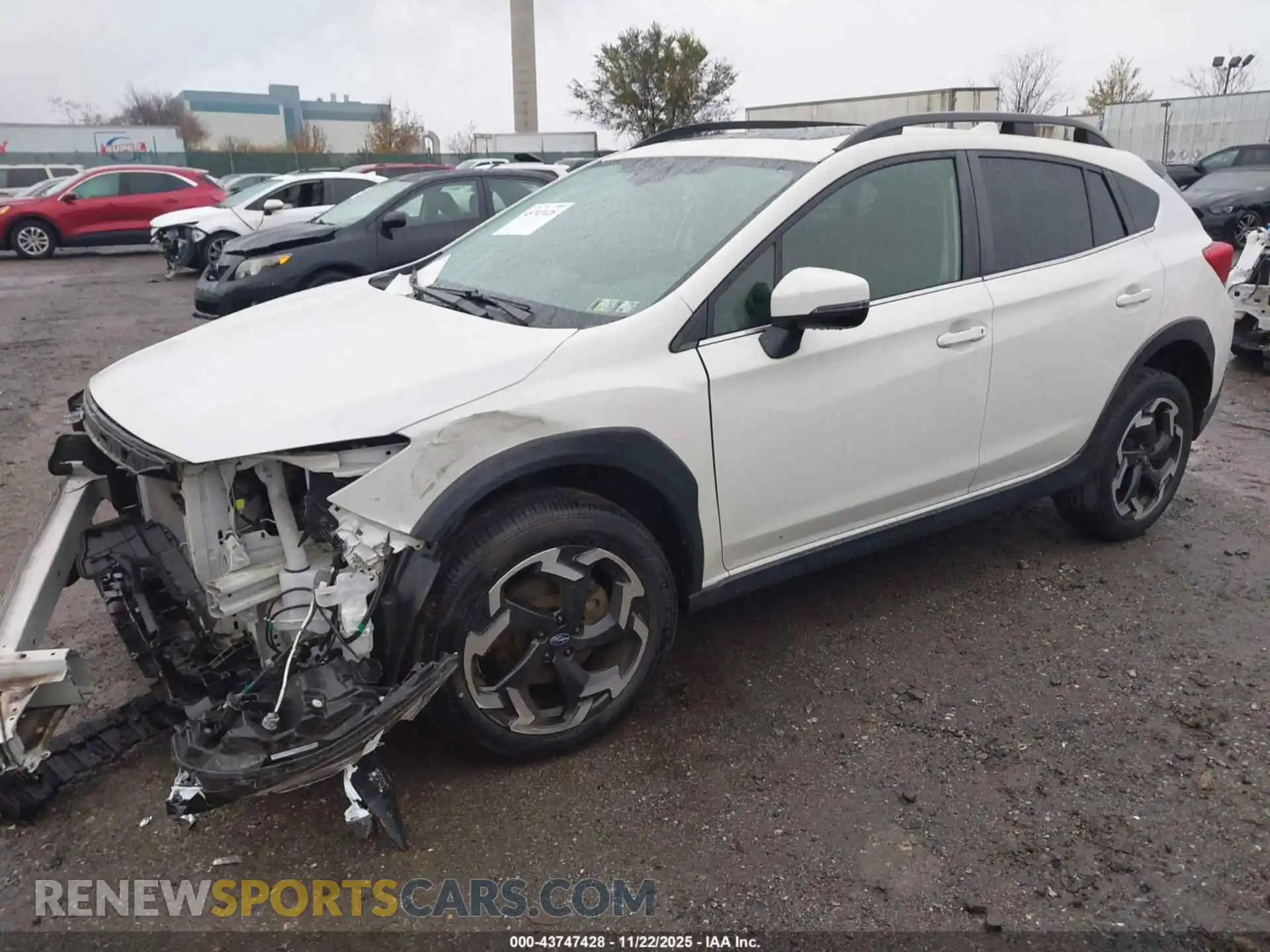 2 Photograph of a damaged car JF2GTHMC7M8292487 SUBARU CROSSTREK 2021