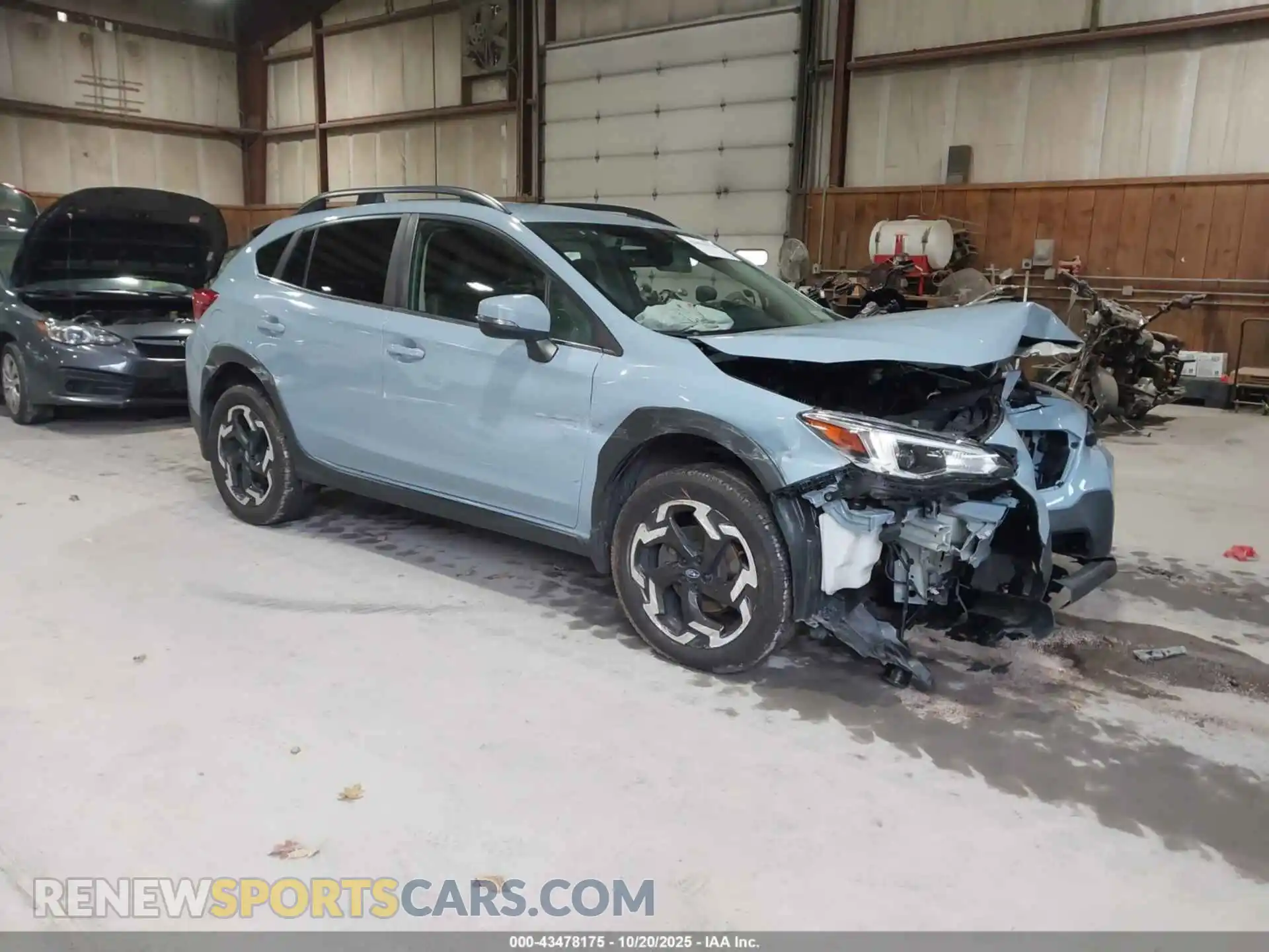 1 Photograph of a damaged car JF2GTHMC7M8310583 SUBARU CROSSTREK 2021