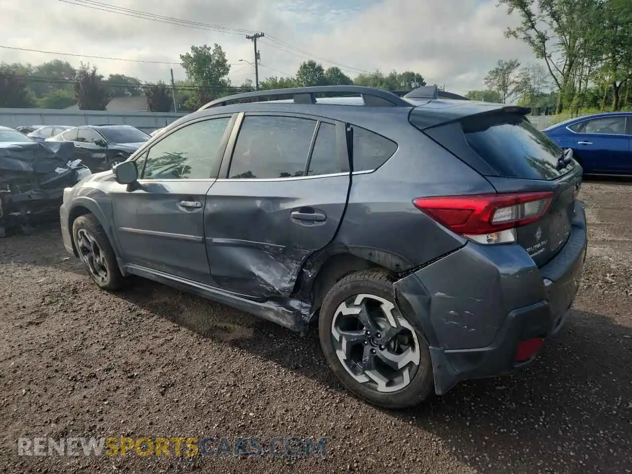 2 Photograph of a damaged car JF2GTHMC7M8338383 SUBARU CROSSTREK 2021