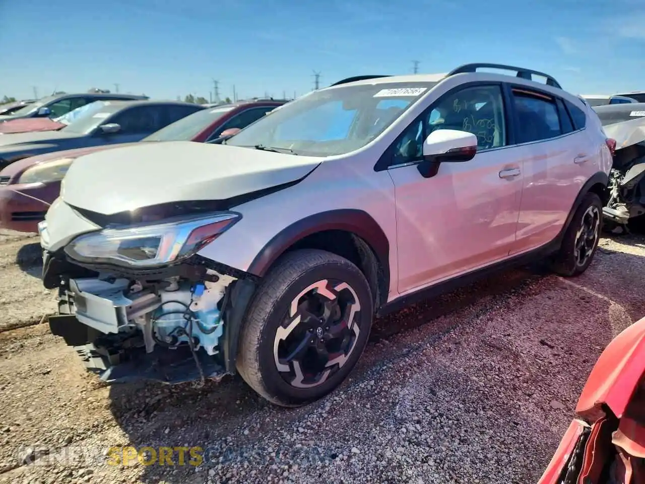 1 Фотография поврежденного автомобиля JF2GTHMC8M8251656 SUBARU CROSSTREK 2021