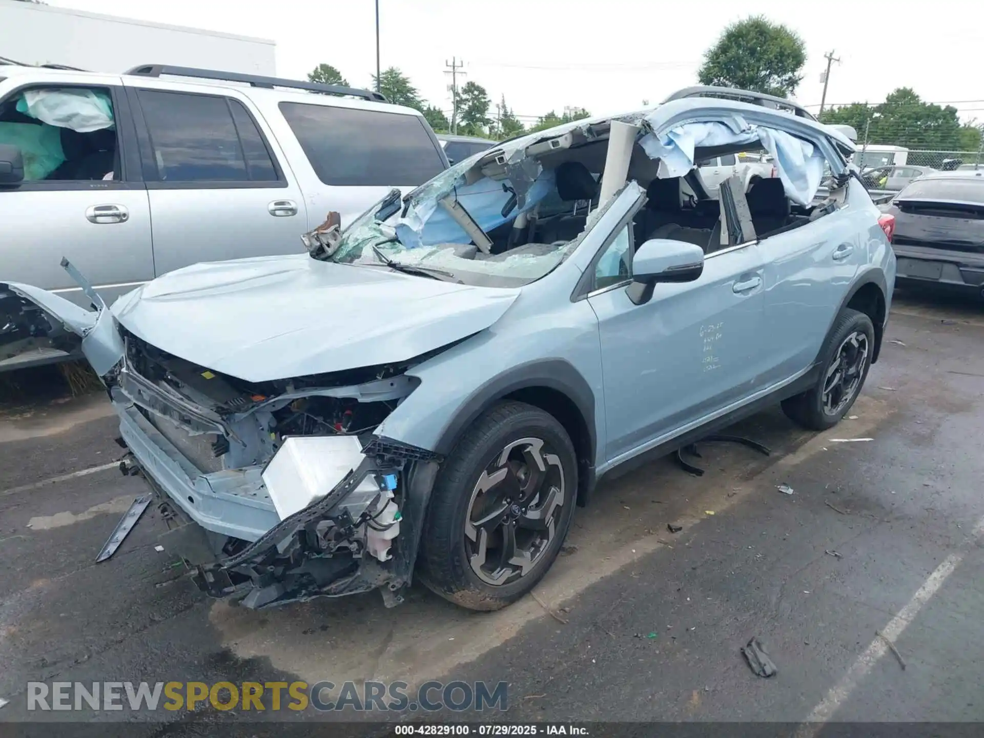 2 Photograph of a damaged car JF2GTHMC8M8266139 SUBARU CROSSTREK 2021