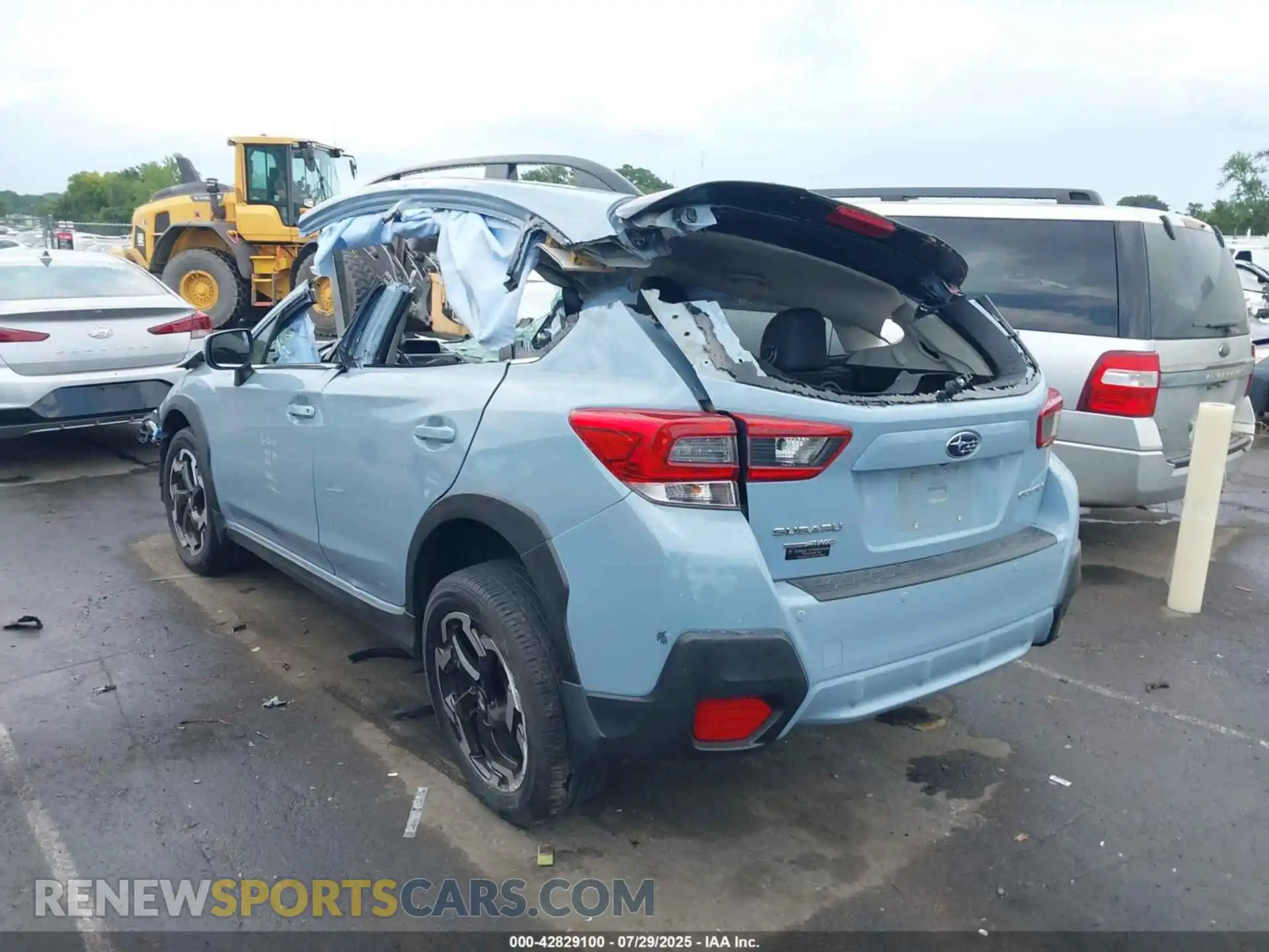 3 Photograph of a damaged car JF2GTHMC8M8266139 SUBARU CROSSTREK 2021