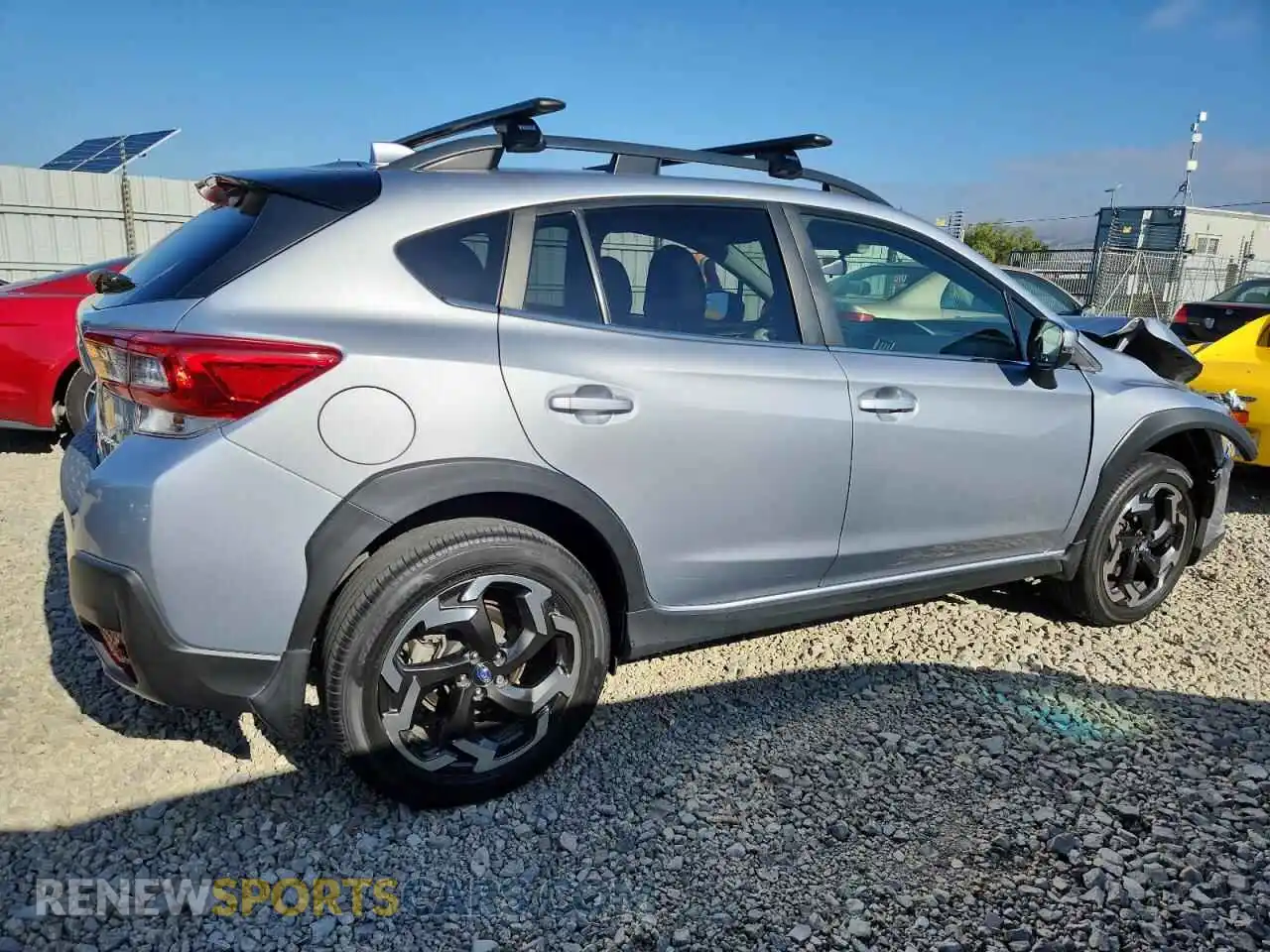 3 Photograph of a damaged car JF2GTHMC8MH327666 SUBARU CROSSTREK 2021