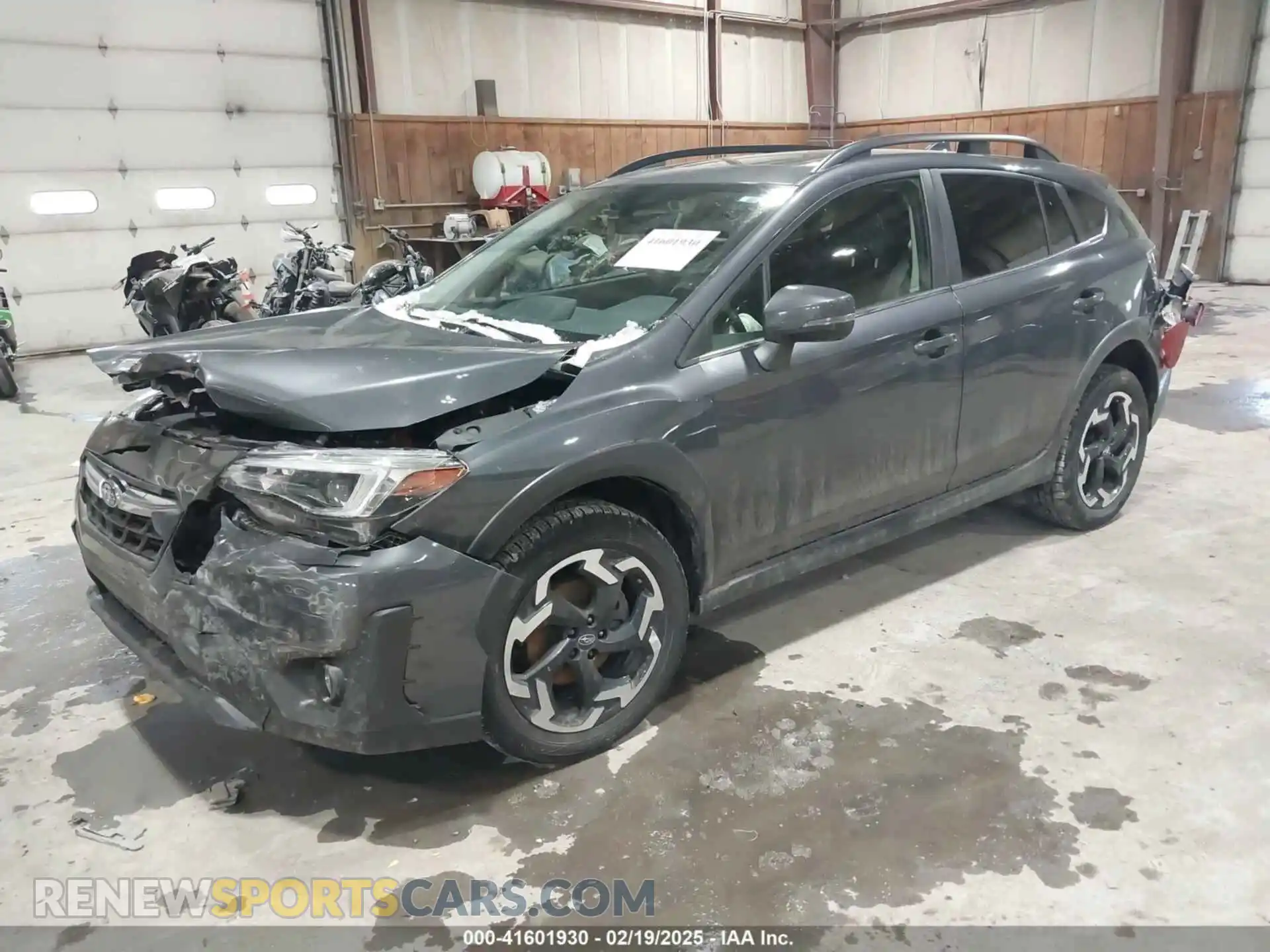 2 Photograph of a damaged car JF2GTHMC8MH350719 SUBARU CROSSTREK 2021