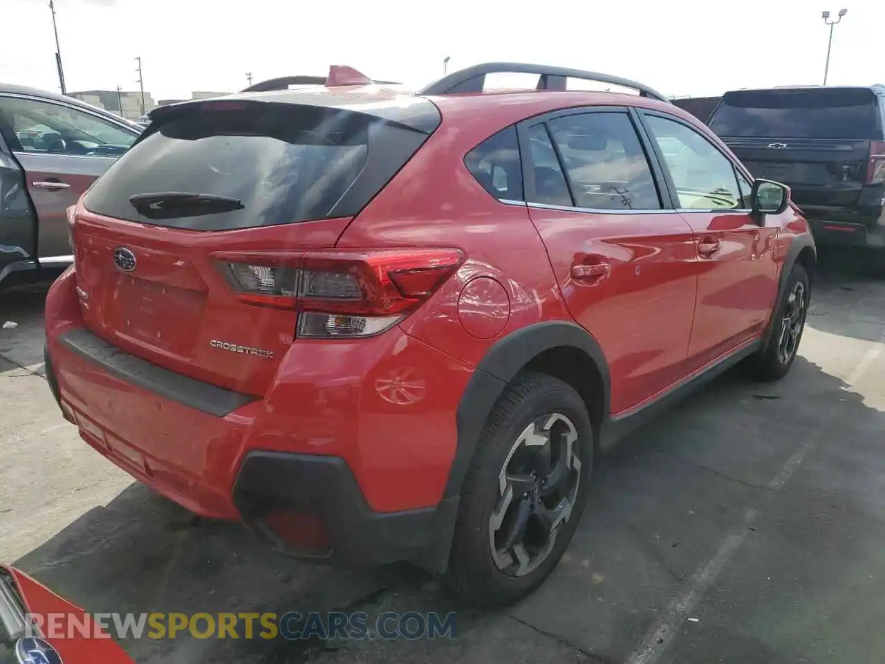 3 Photograph of a damaged car JF2GTHMC8MH355533 SUBARU CROSSTREK 2021